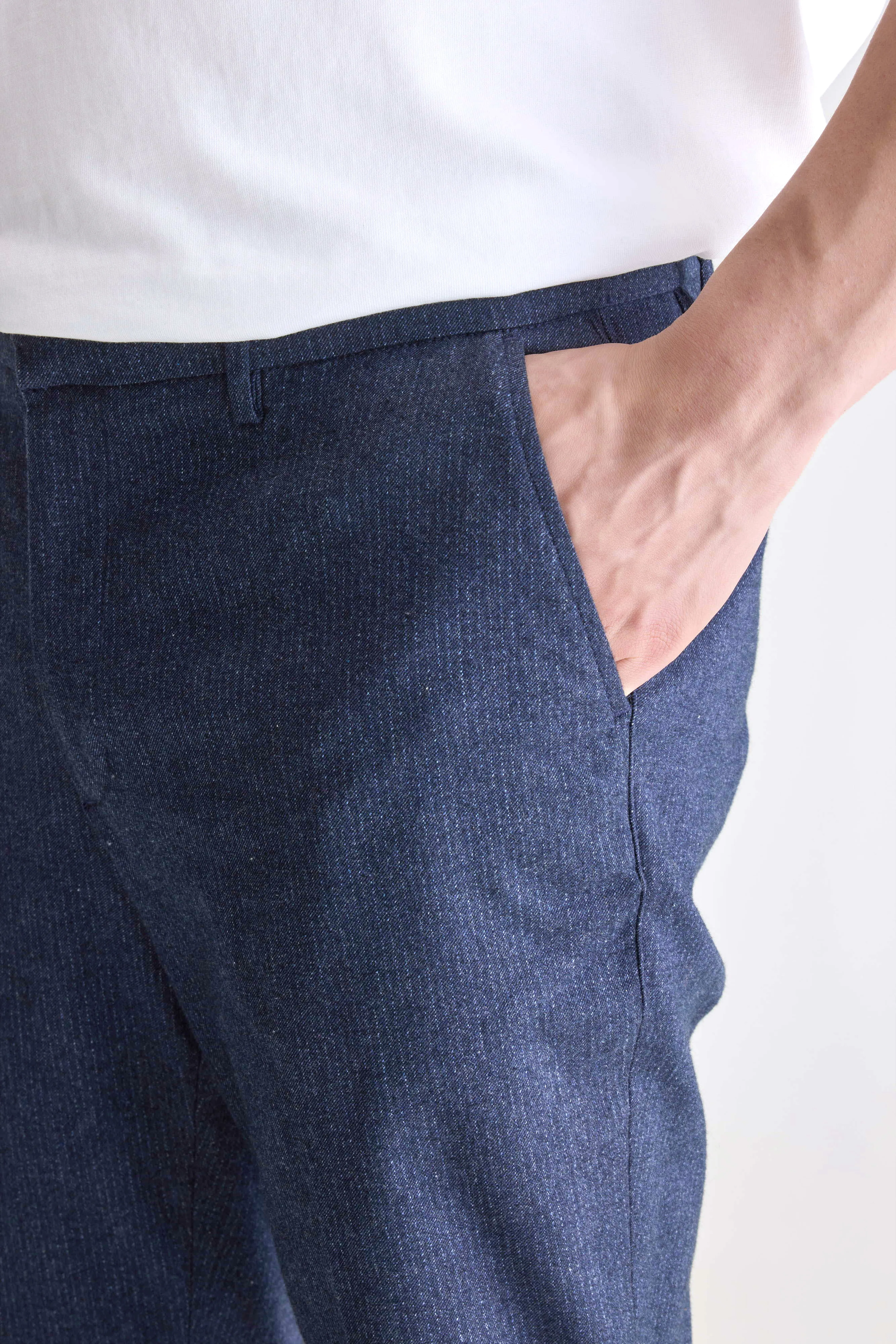 Stanley tapered trousers (252 / M / STRIPE A) - Image 6