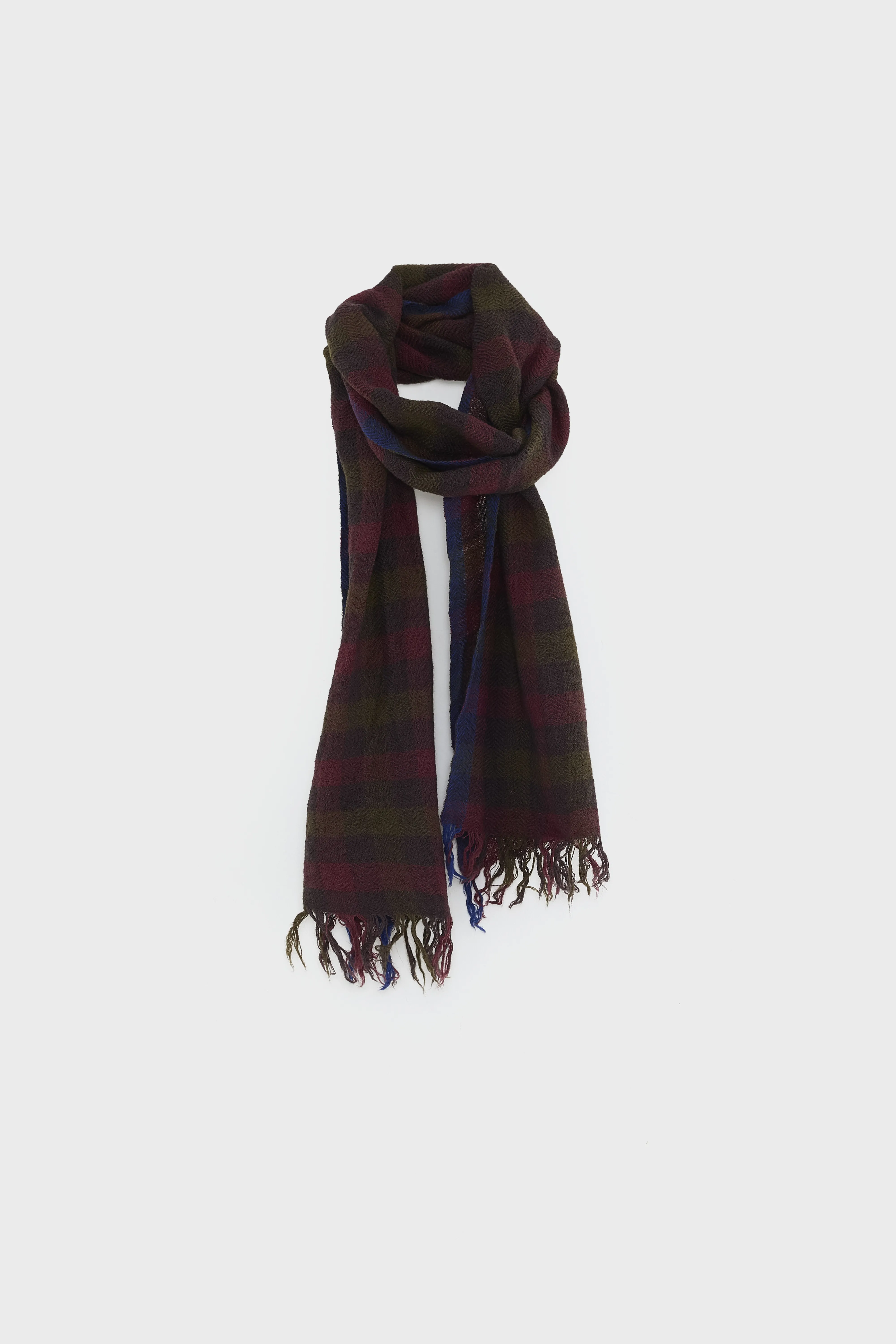 Sidy checked scarf (252 / M / CHECK G) - Image 4
