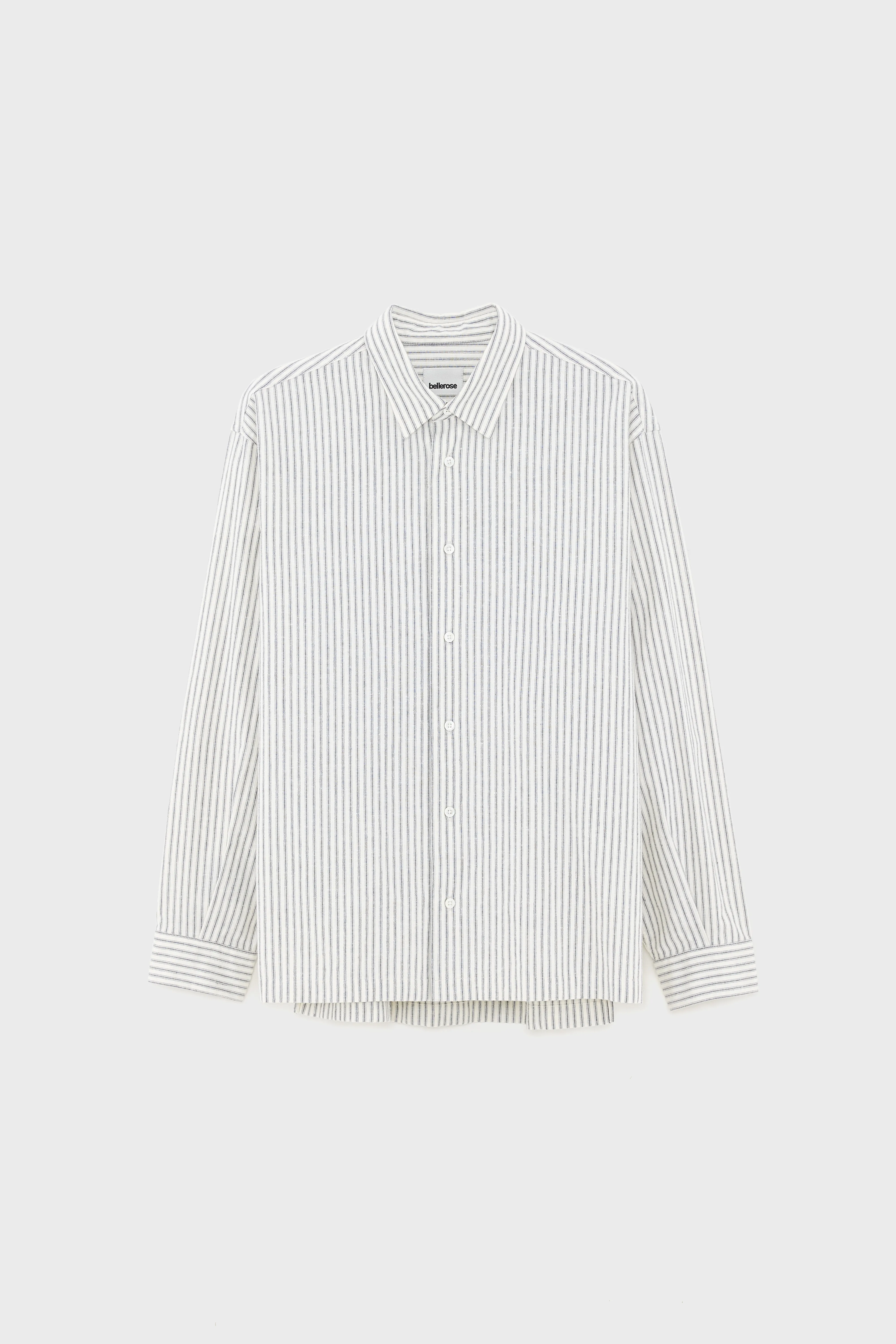 Flip relaxed shirt (252 / M / STRIPE G) - Image 7