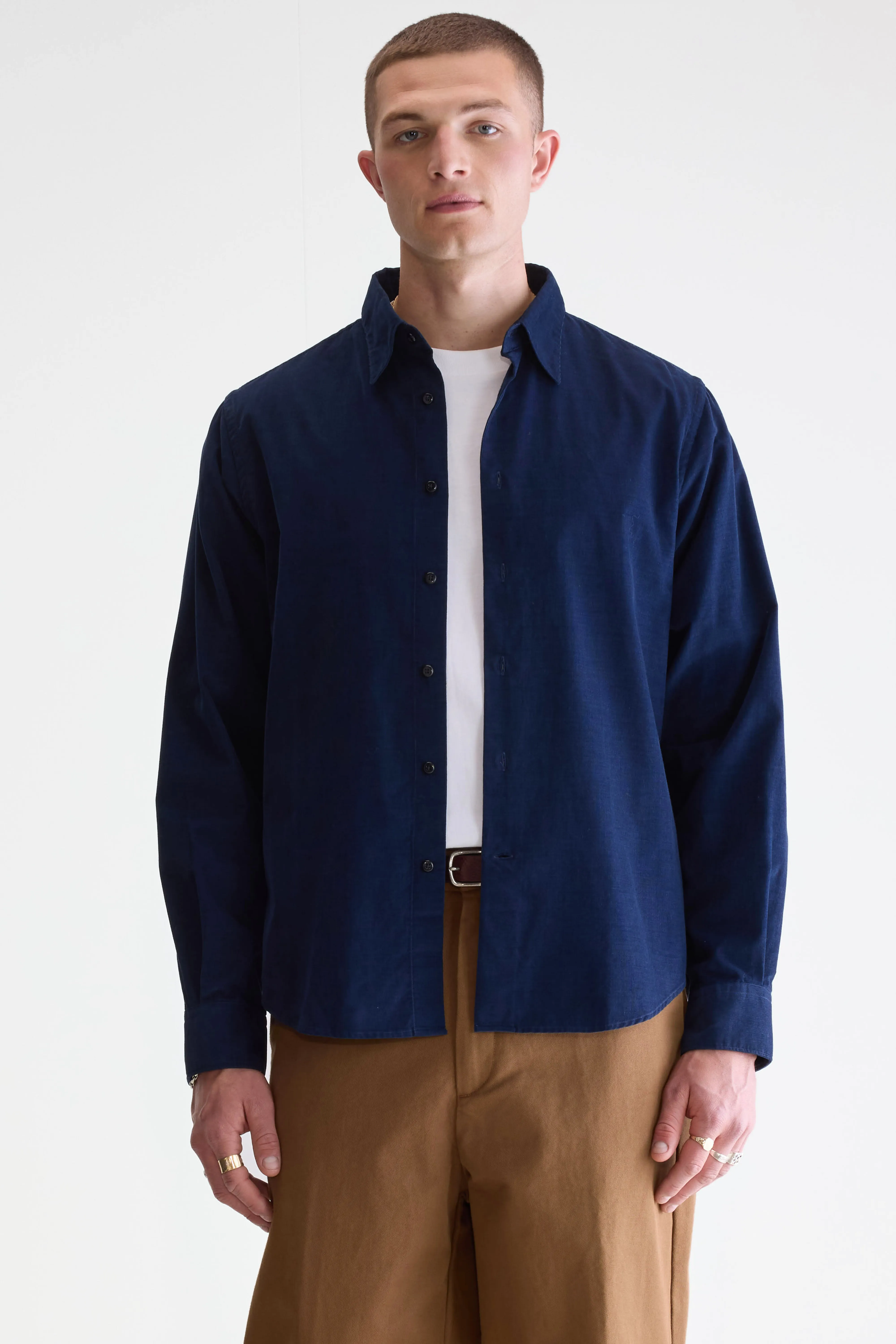 Franklin regular shirt (252 / M / REGAL BLUE) - Image 2