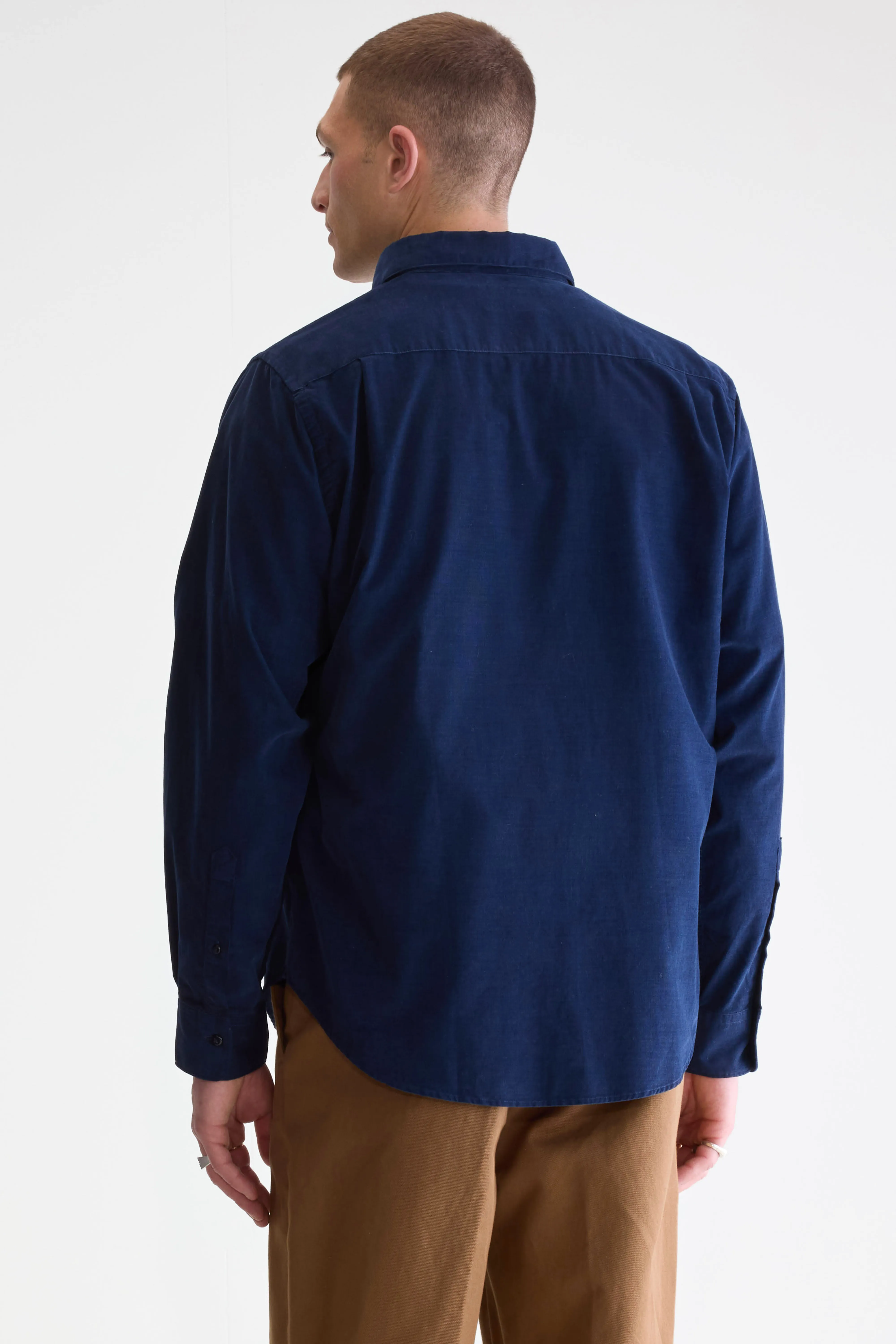 Franklin regular shirt (252 / M / REGAL BLUE) - Image 4