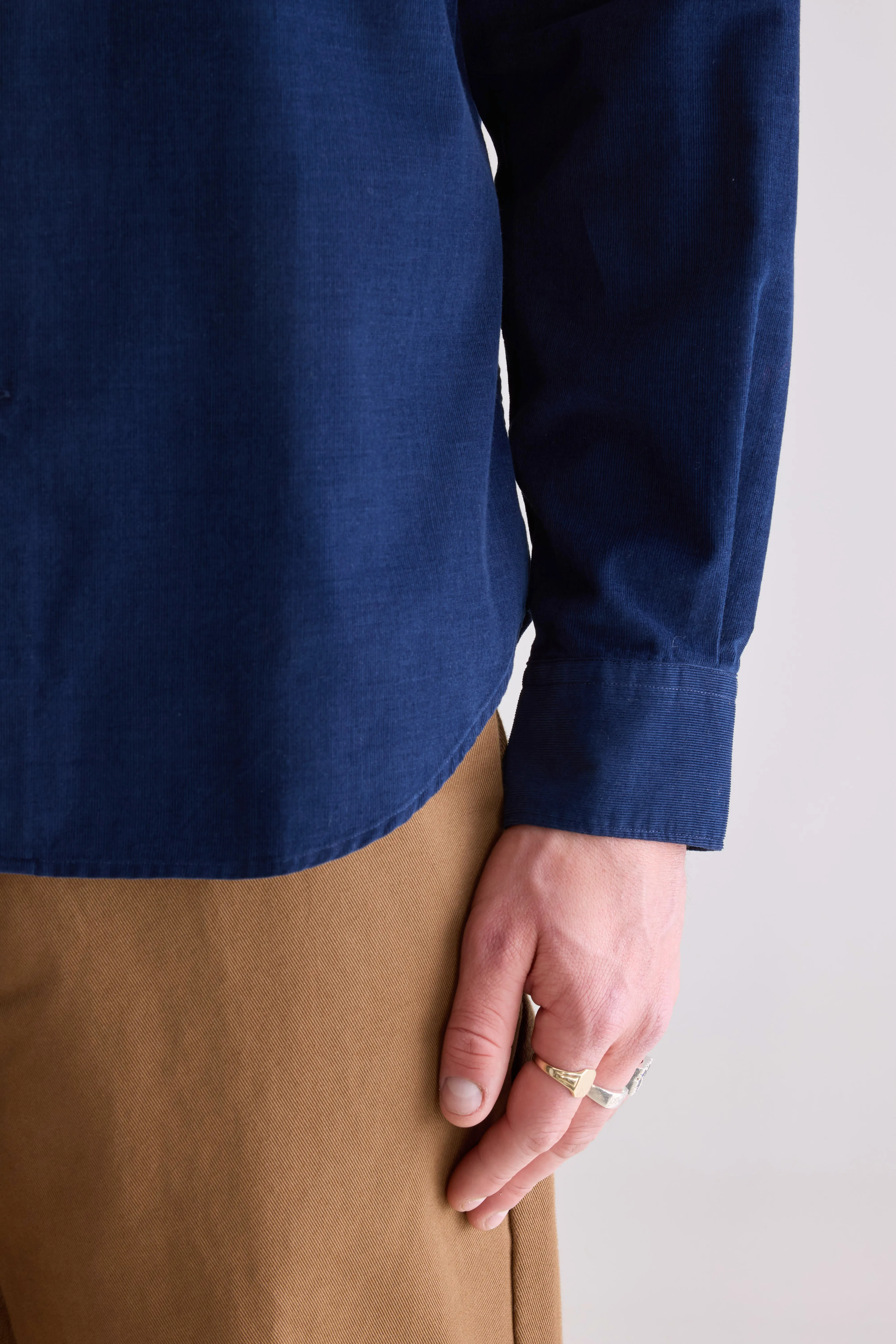 Franklin regular shirt (252 / M / REGAL BLUE) - Image 6