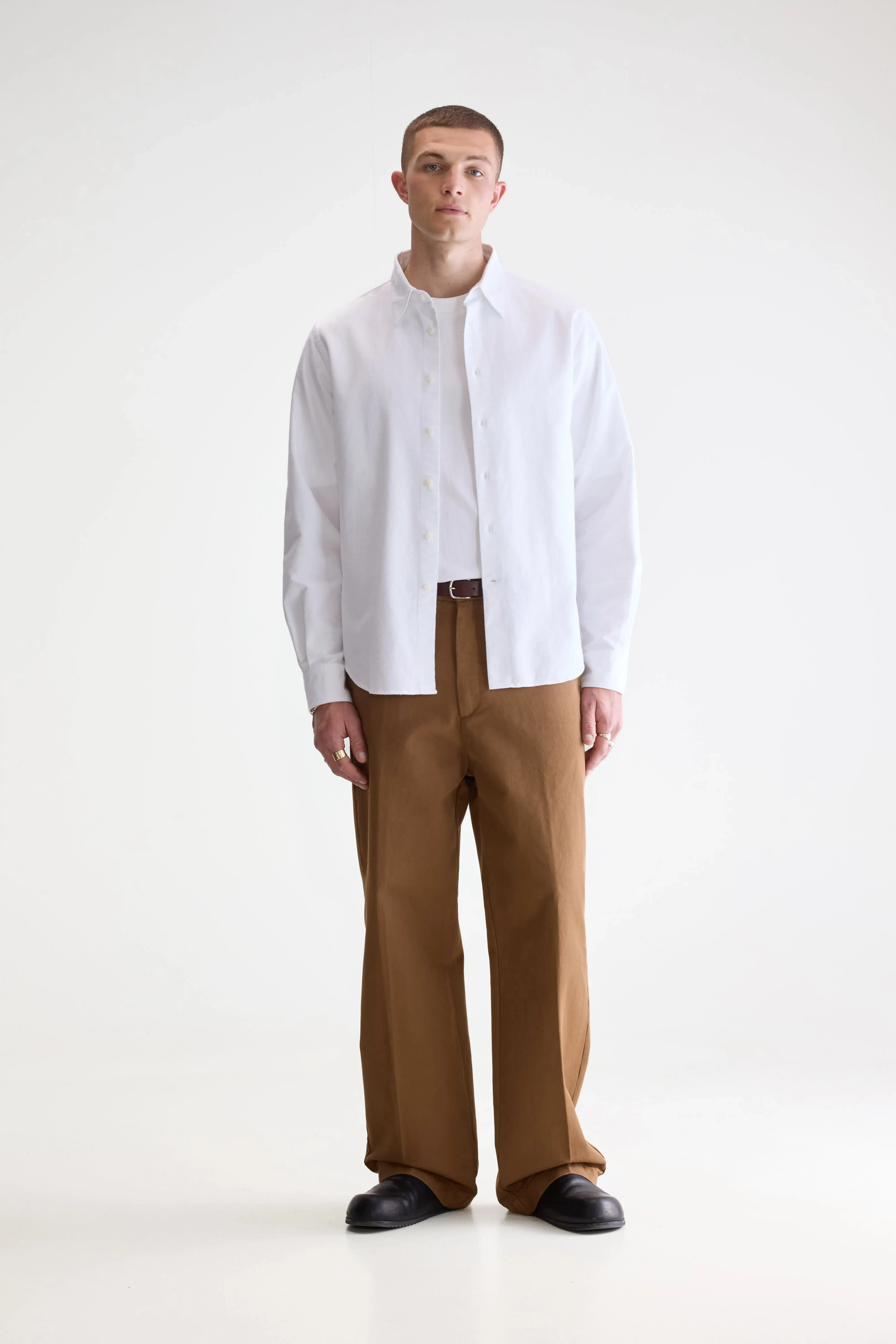 Franklin regular shirt (252 / M / WHITE) - Image 3