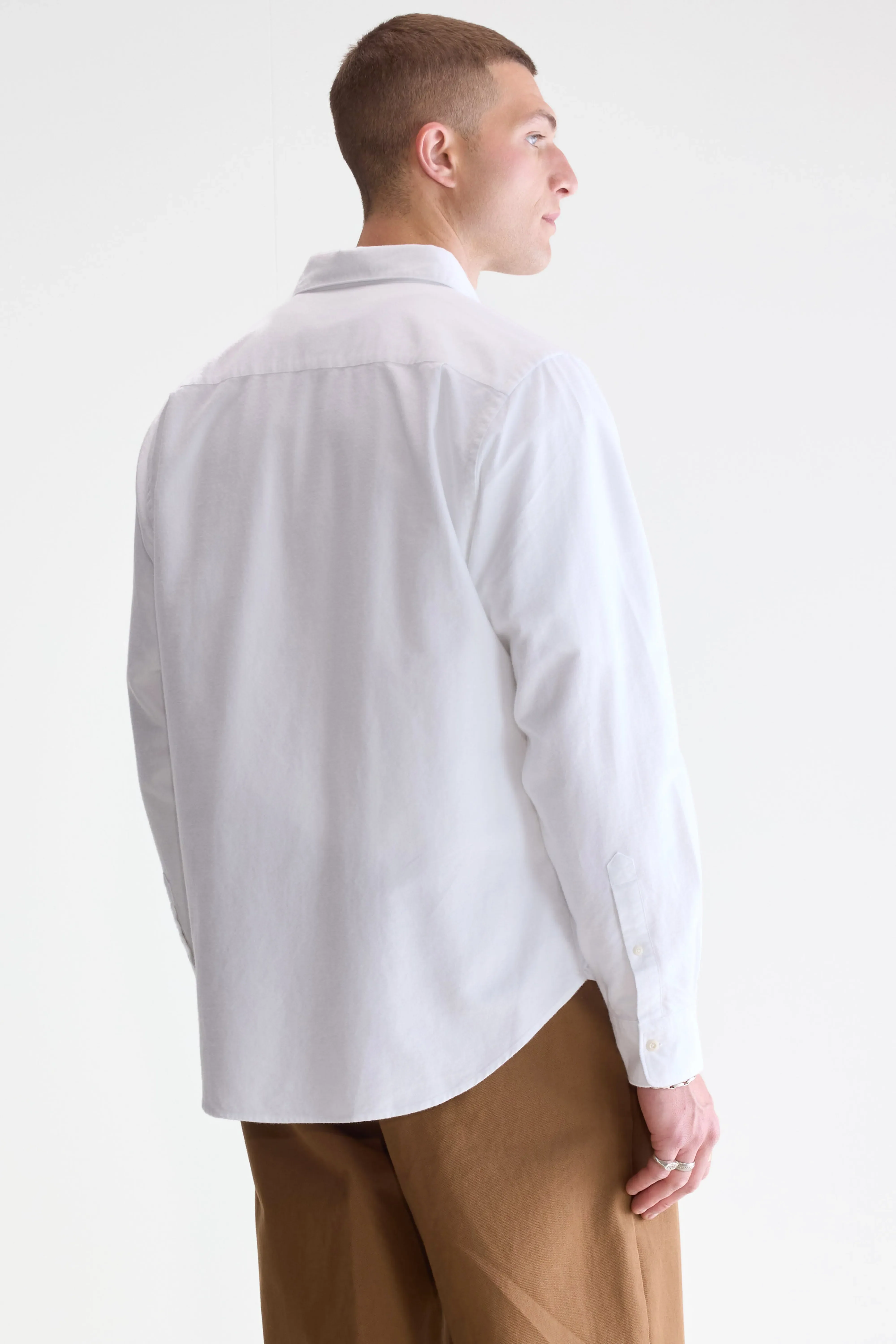 Franklin regular shirt (252 / M / WHITE) - Image 4