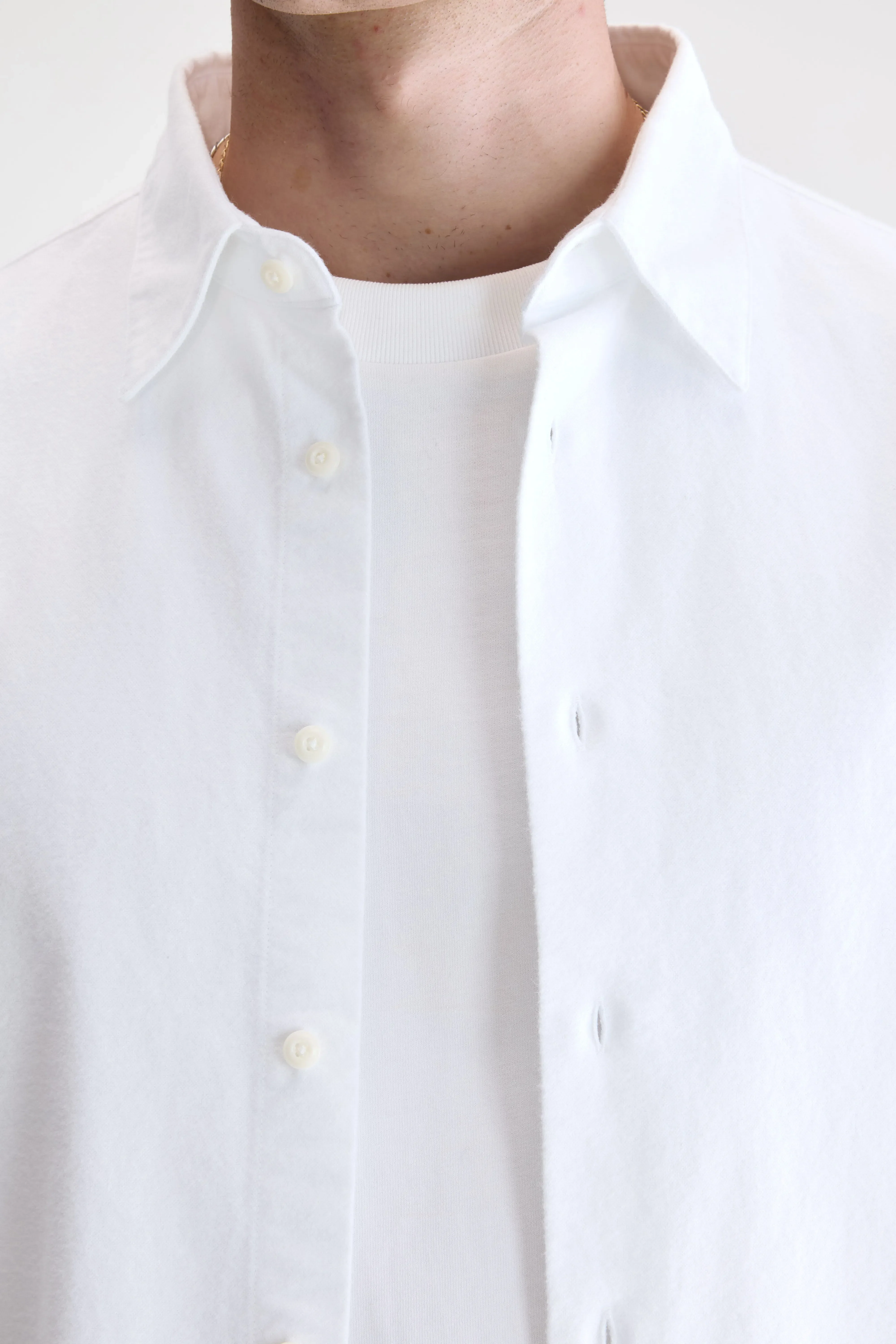 Franklin regular shirt (252 / M / WHITE) - Image 5