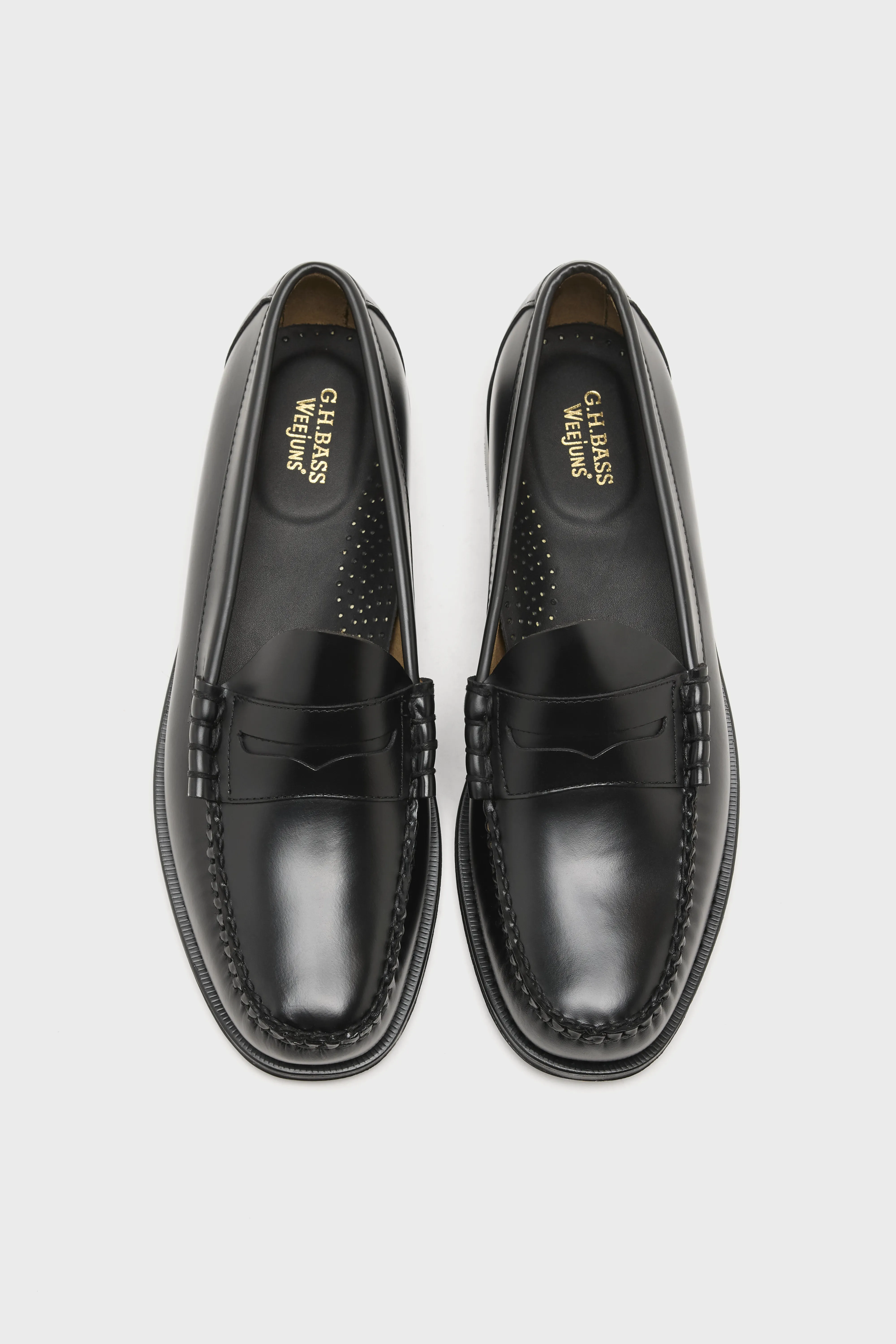 Weejuns Larson Penny Loafers for Men (251 / M / BLACK) - Image 4