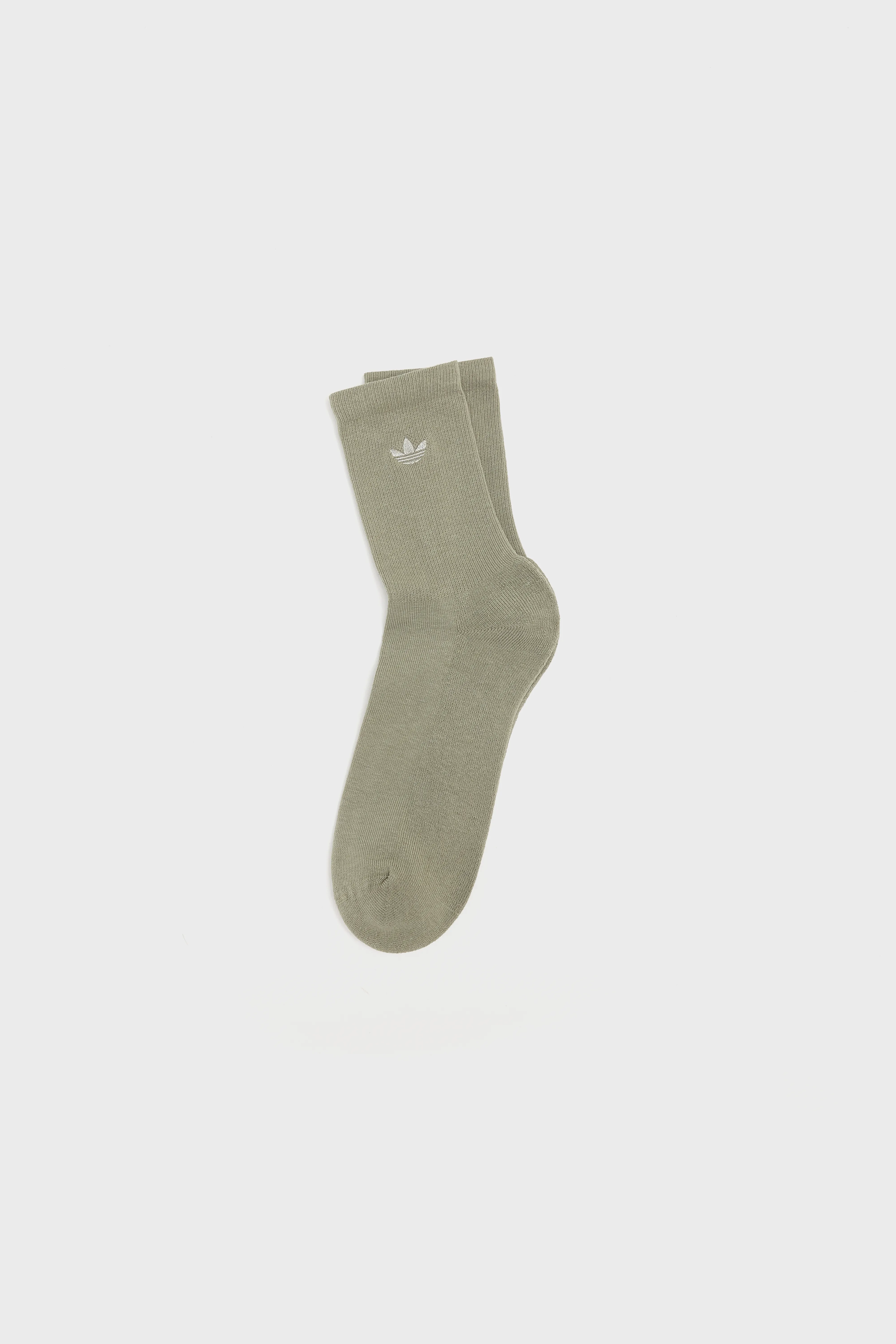 Two-Toned Crew Socks for Men (252 / M / BROWN) - Image 3
