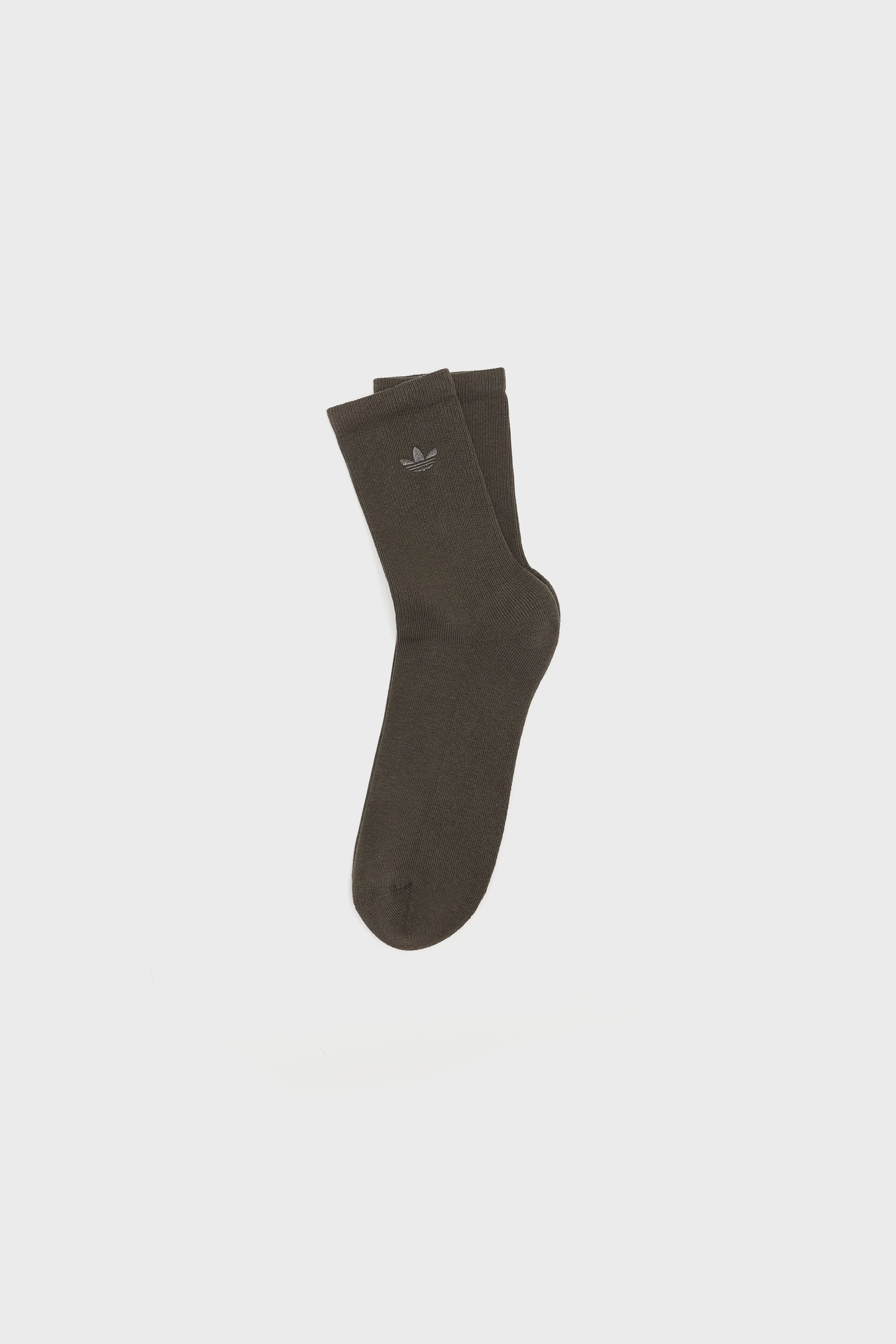 Two-Toned Crew Socks for Men (252 / M / BROWN) - Image 5