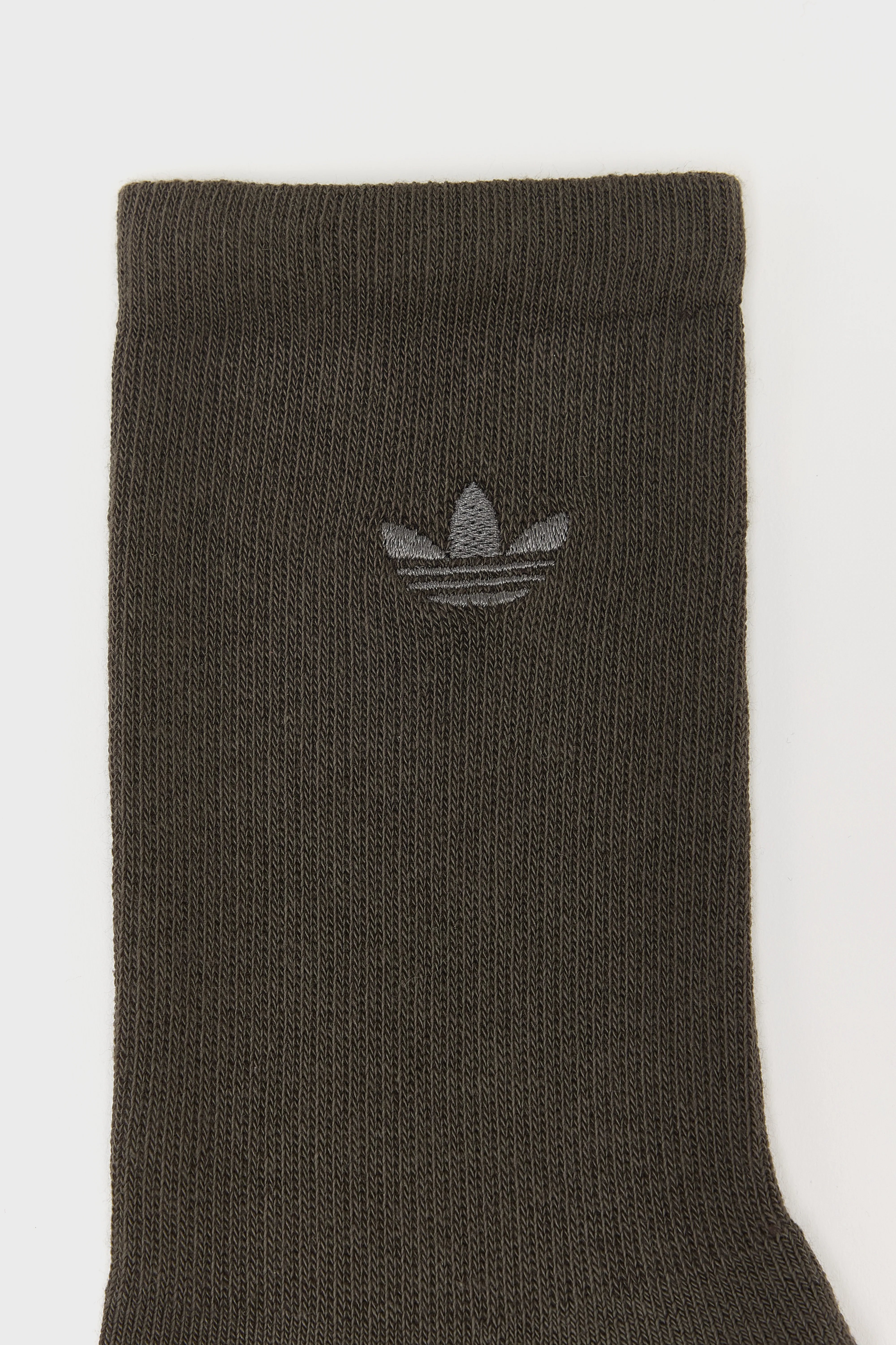 Two-Toned Crew Socks for Men (252 / M / BROWN) - Image 6