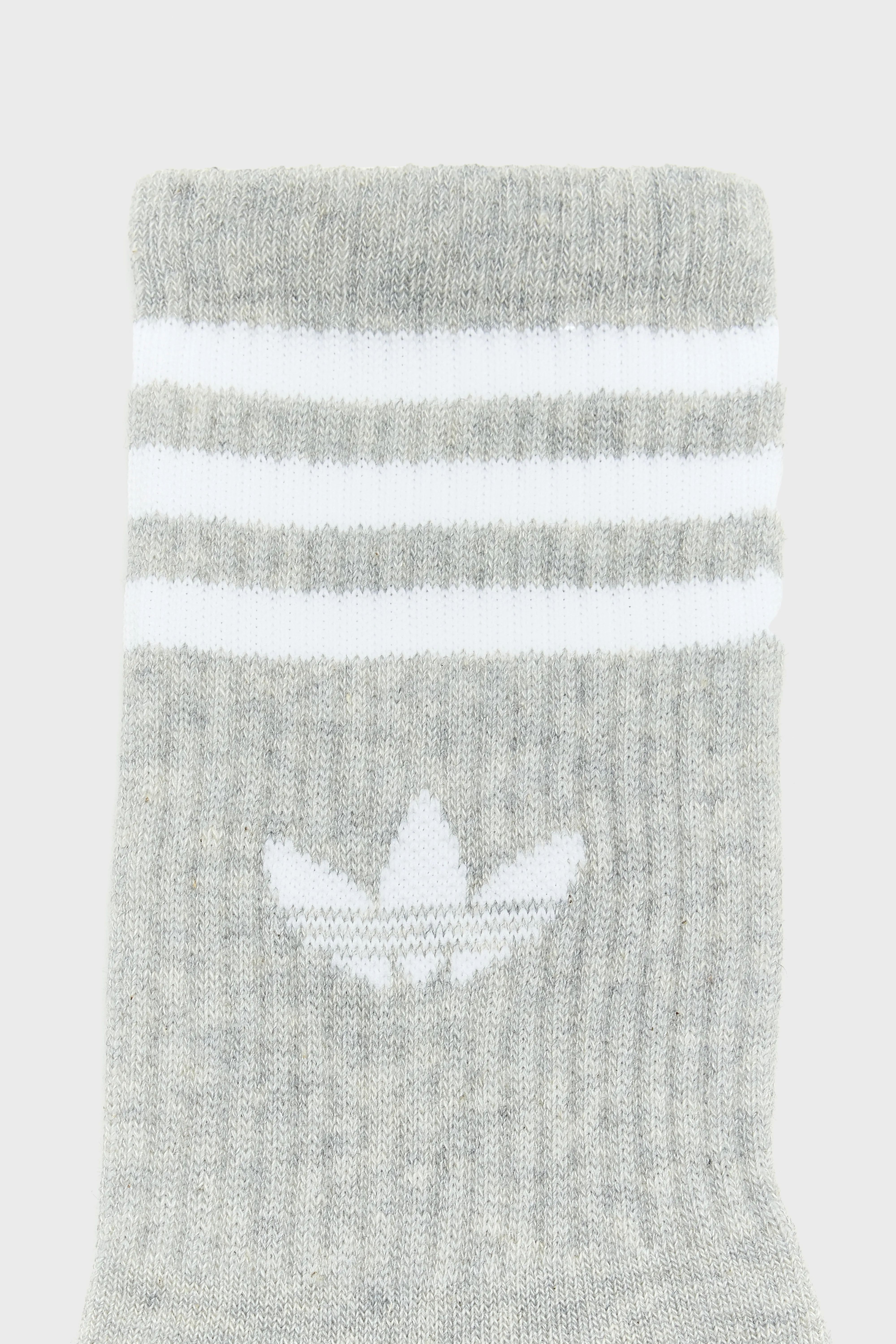 3-Stripes Crew Socks for Men (252 / M / WHITE) - Image 4