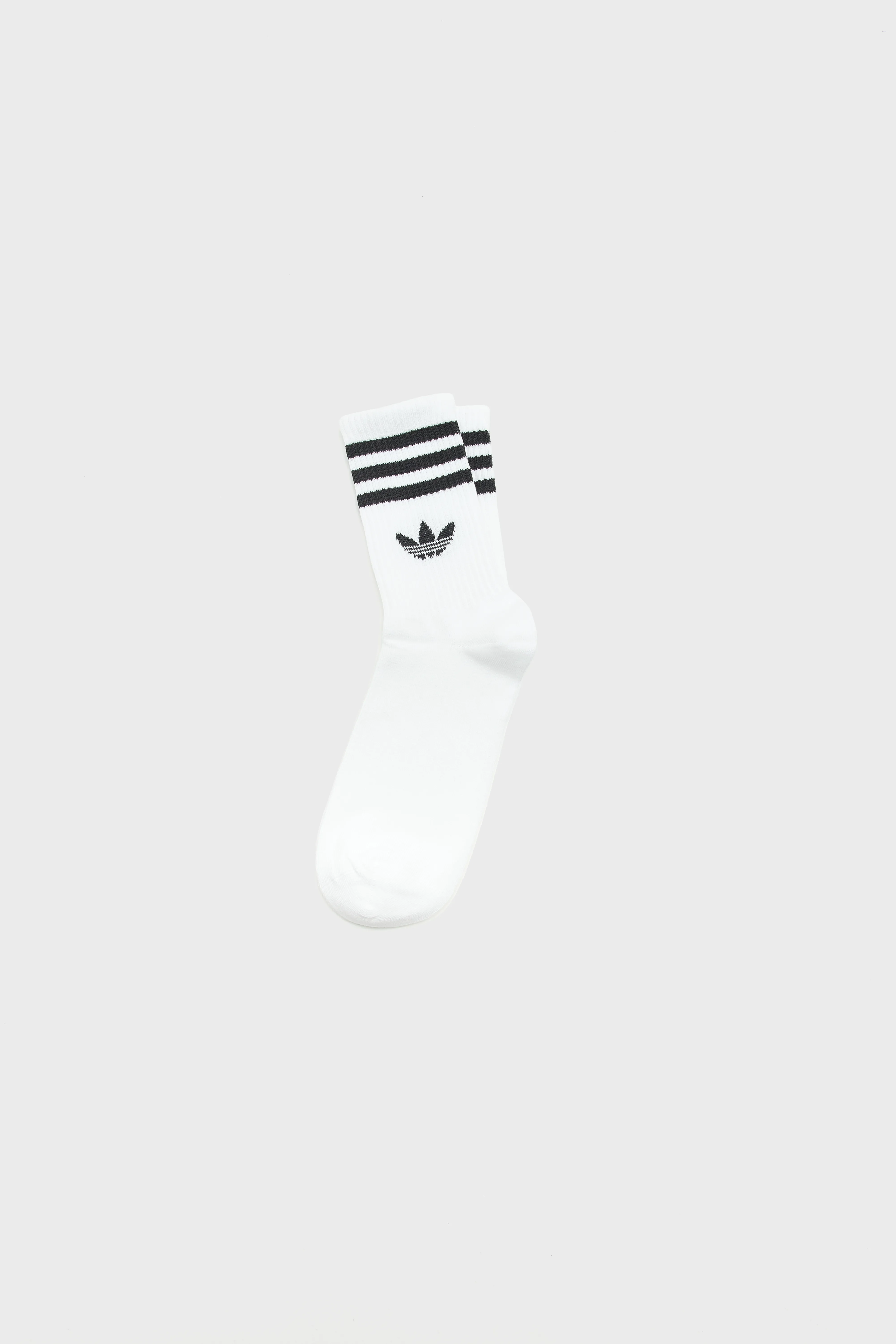 3-Stripes Crew Socks for Men (252 / M / WHITE) - Image 5