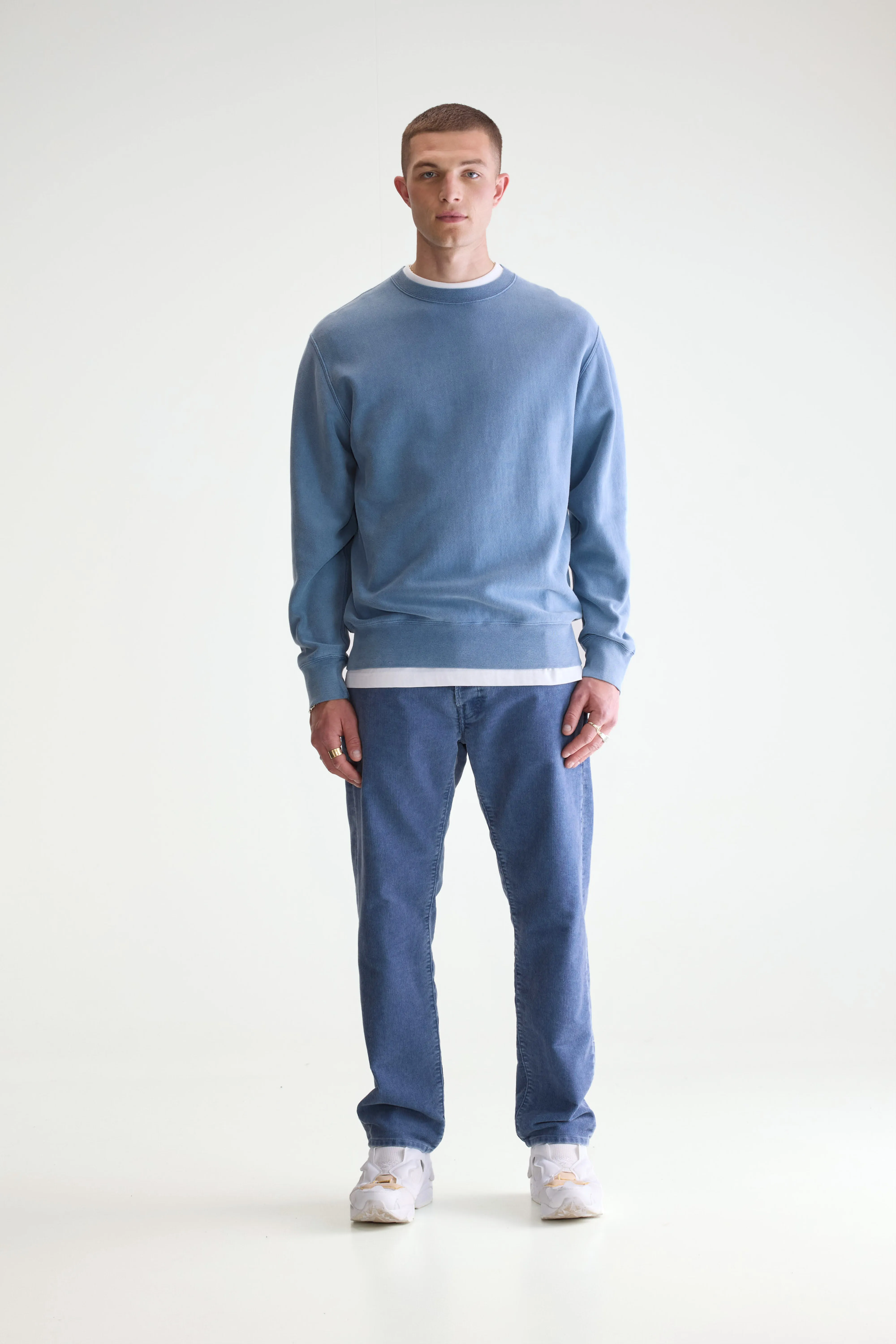 Flake crewneck sweatshirt (252 / M / MORAINE) - Image 3
