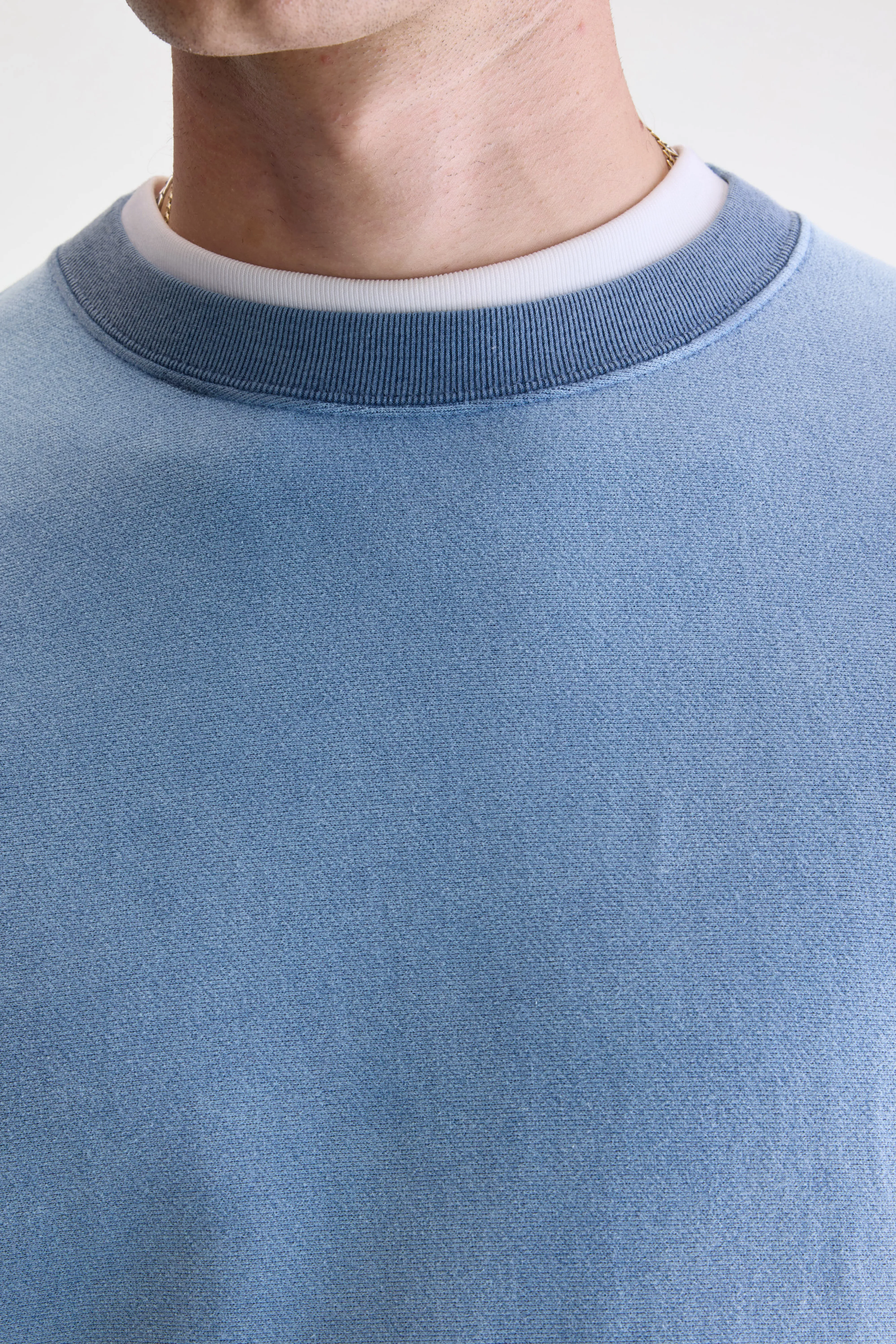 Flake crewneck sweatshirt (252 / M / MORAINE) - Image 5