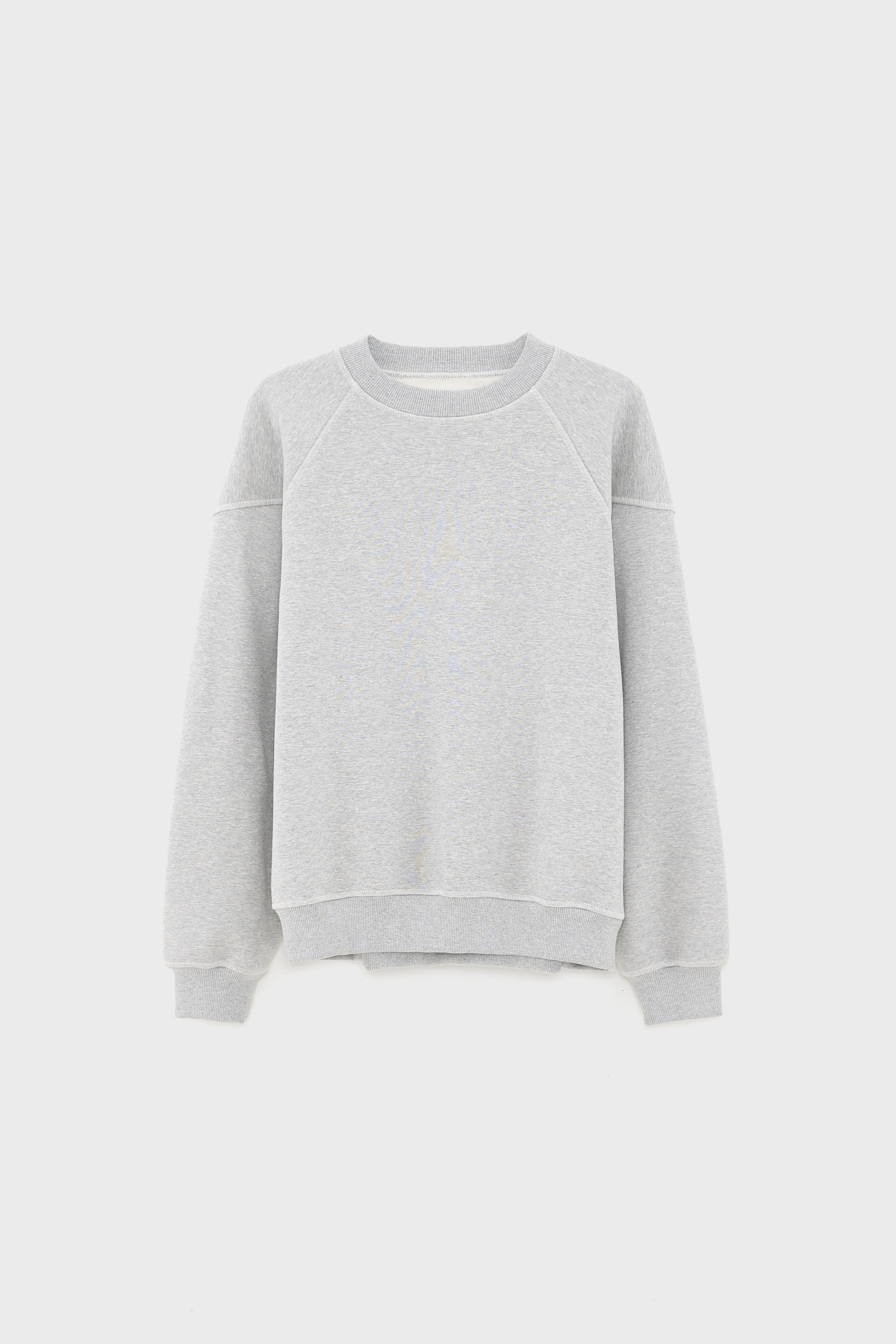 Font crewneck sweatshirt (252 / M / H. GREY) - Image 7