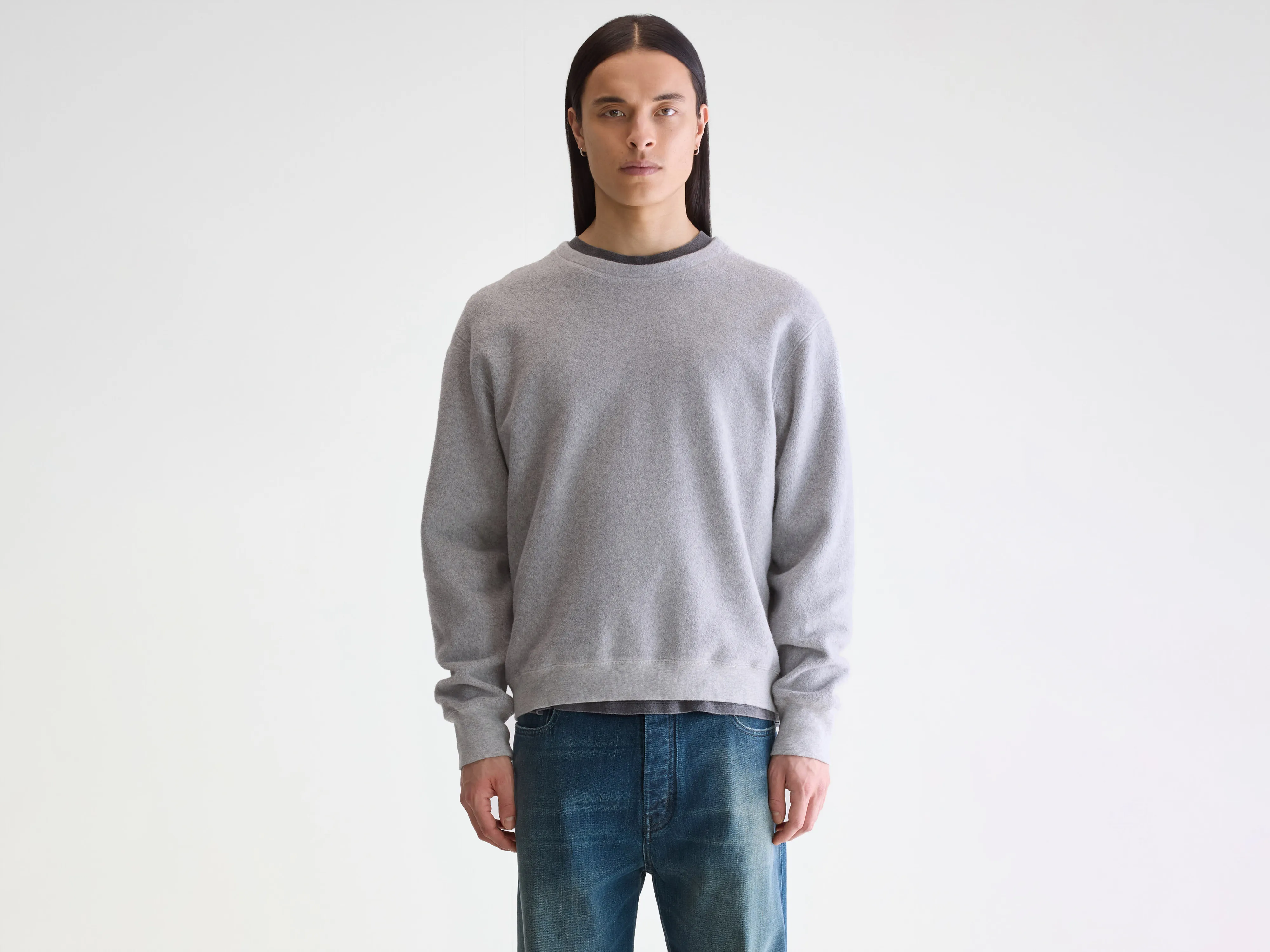 Matt crewneck sweatshirt (252 / M / H. GREY)