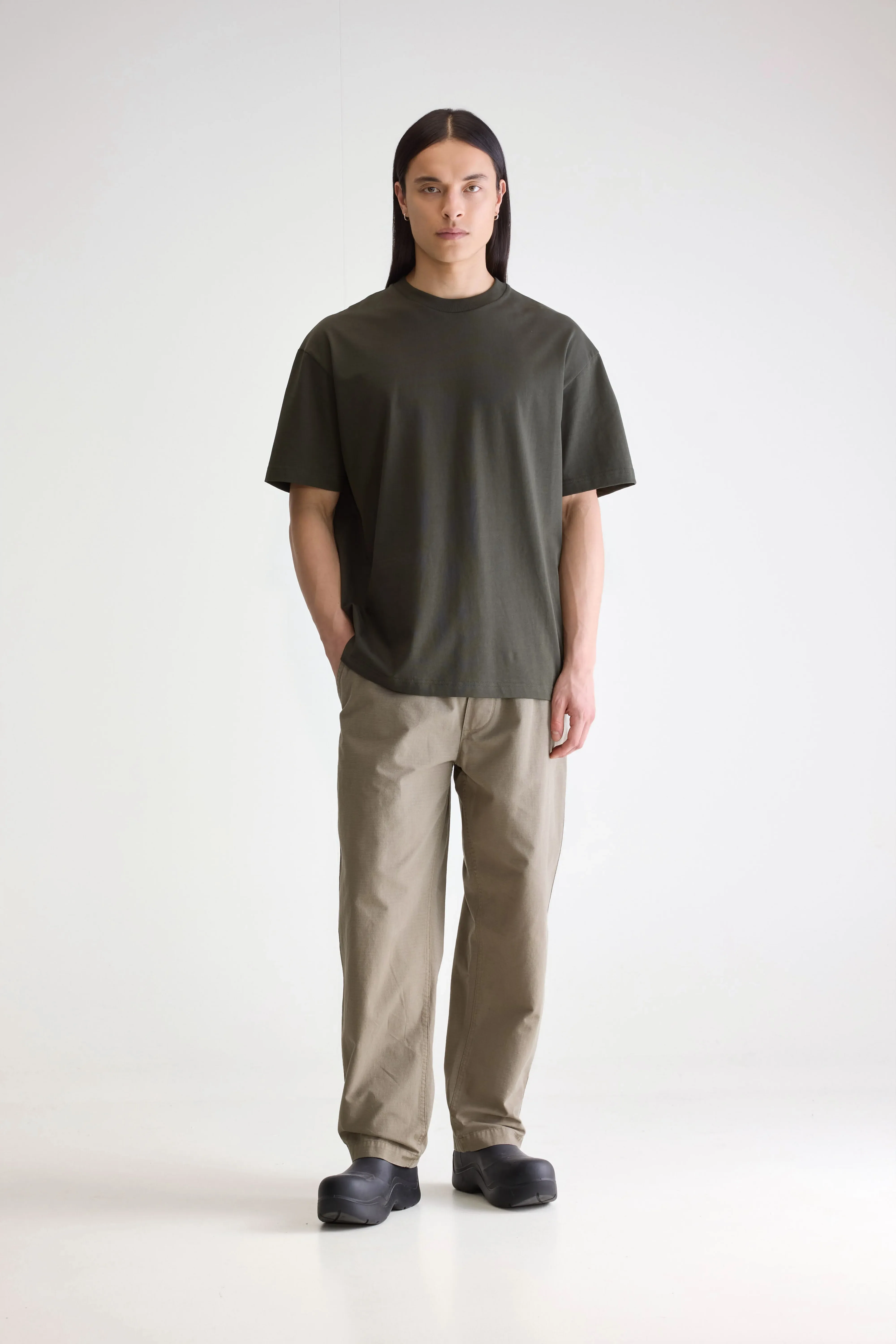 Vlugs short-sleeve t-shirt (252 / M / DARK OLIVE) - Image 3