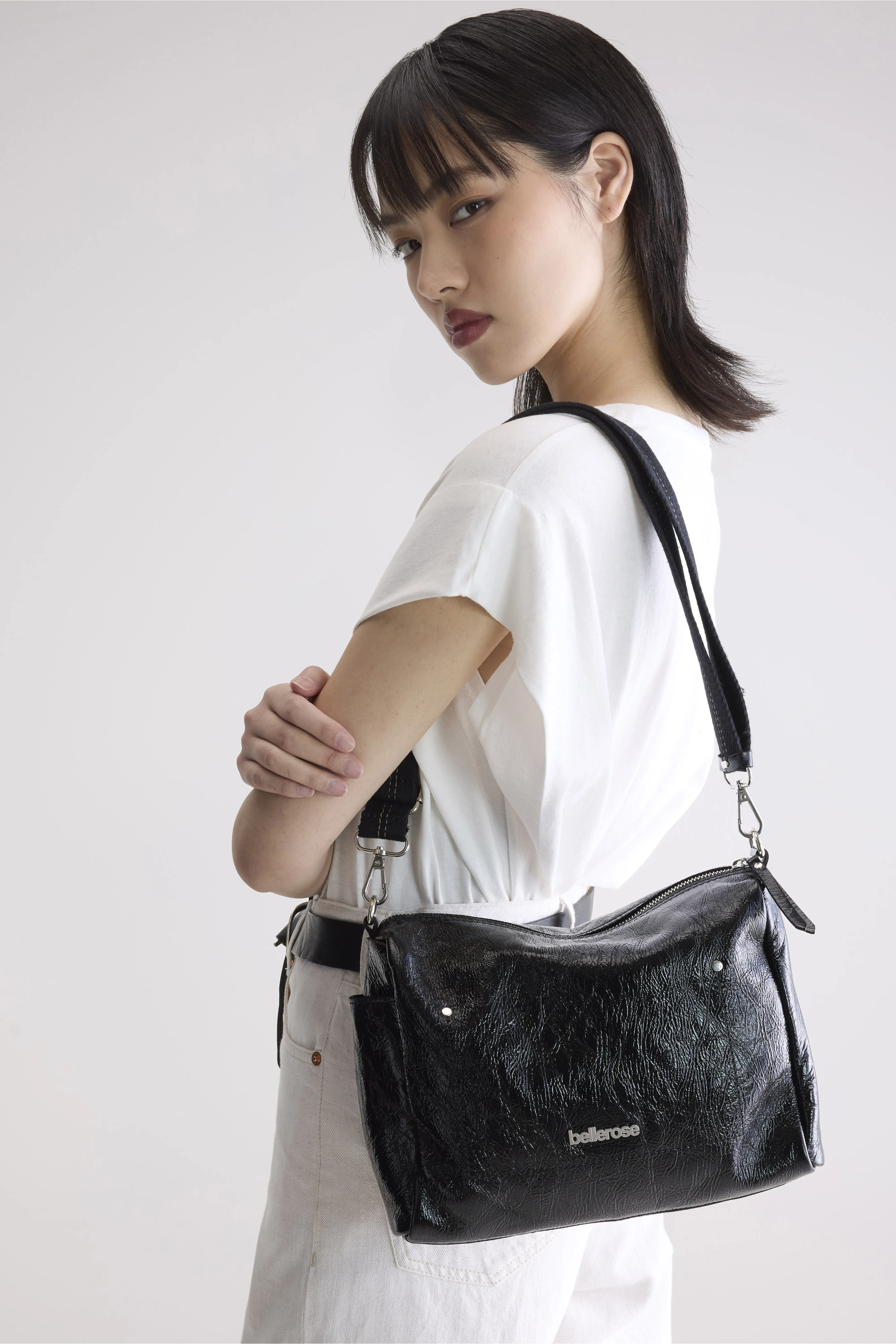 Sobel crossbody bag (252 / W / OFF BLACK) - Image 3