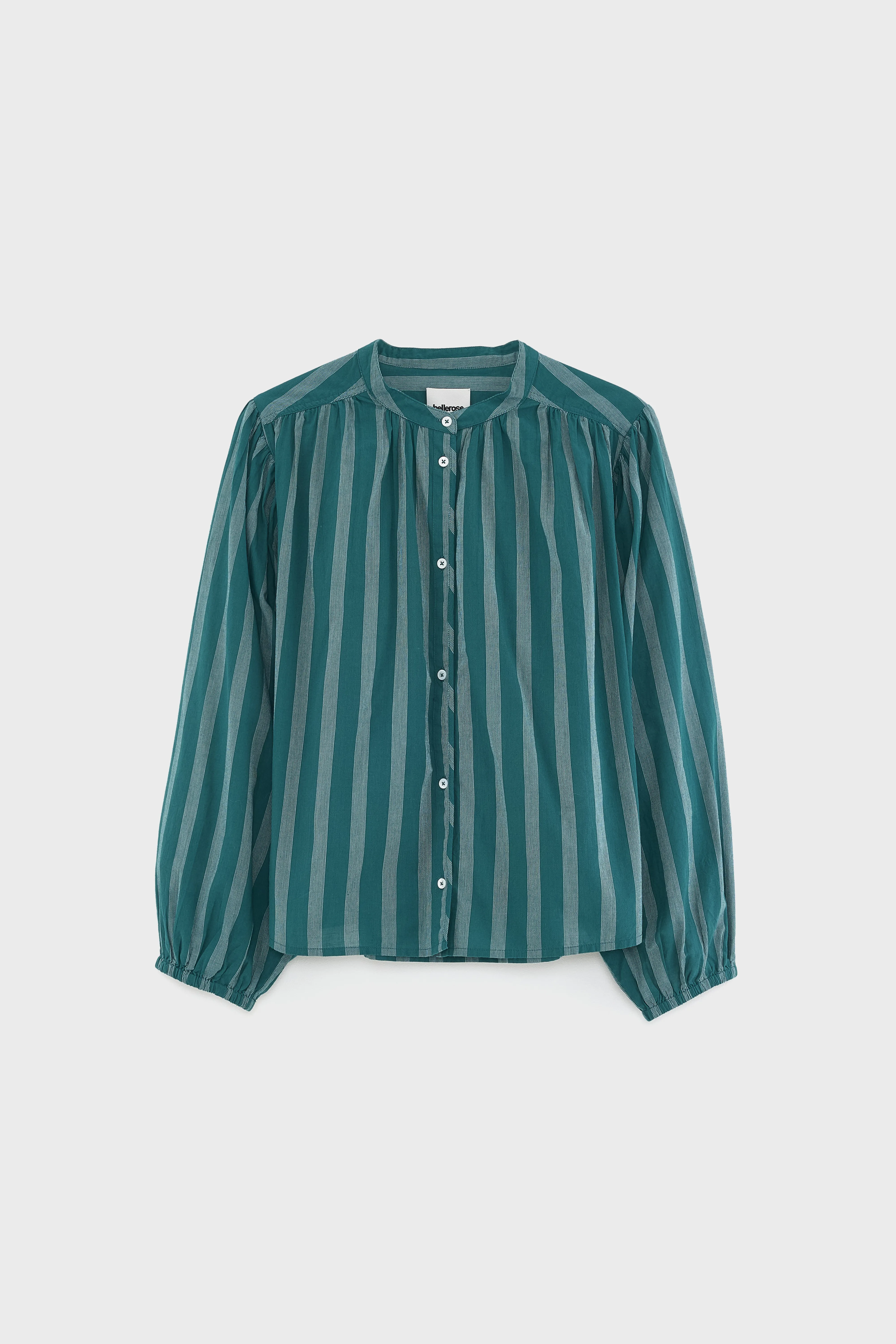 Cherry striped blouse (261 / W / STRIPE A) - Image 7