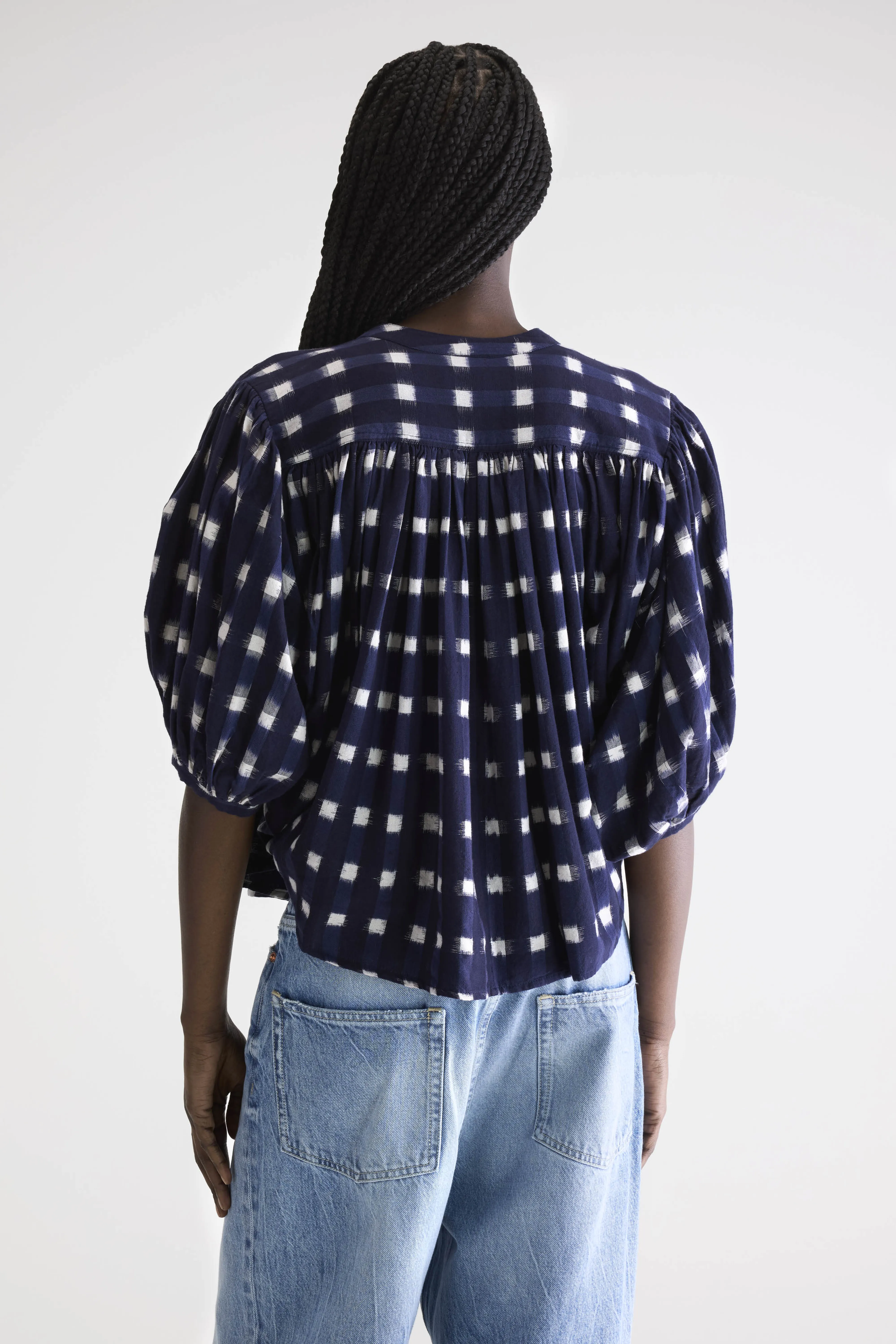Ink cropped blouse (252 / W / COMBO A) - Image 4