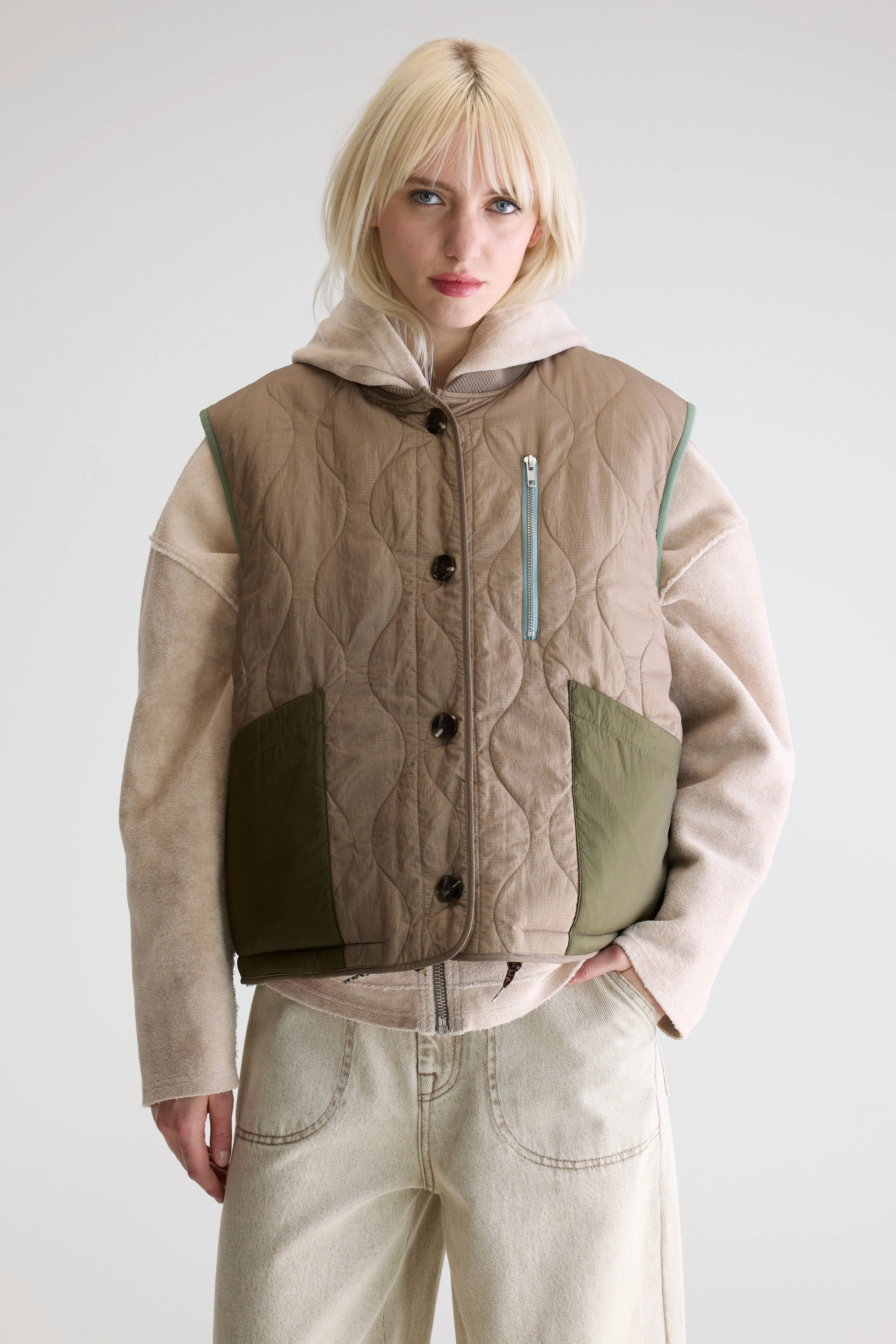 Hamilton sleeveless jacket (252 / W / PEEL) - Image 2