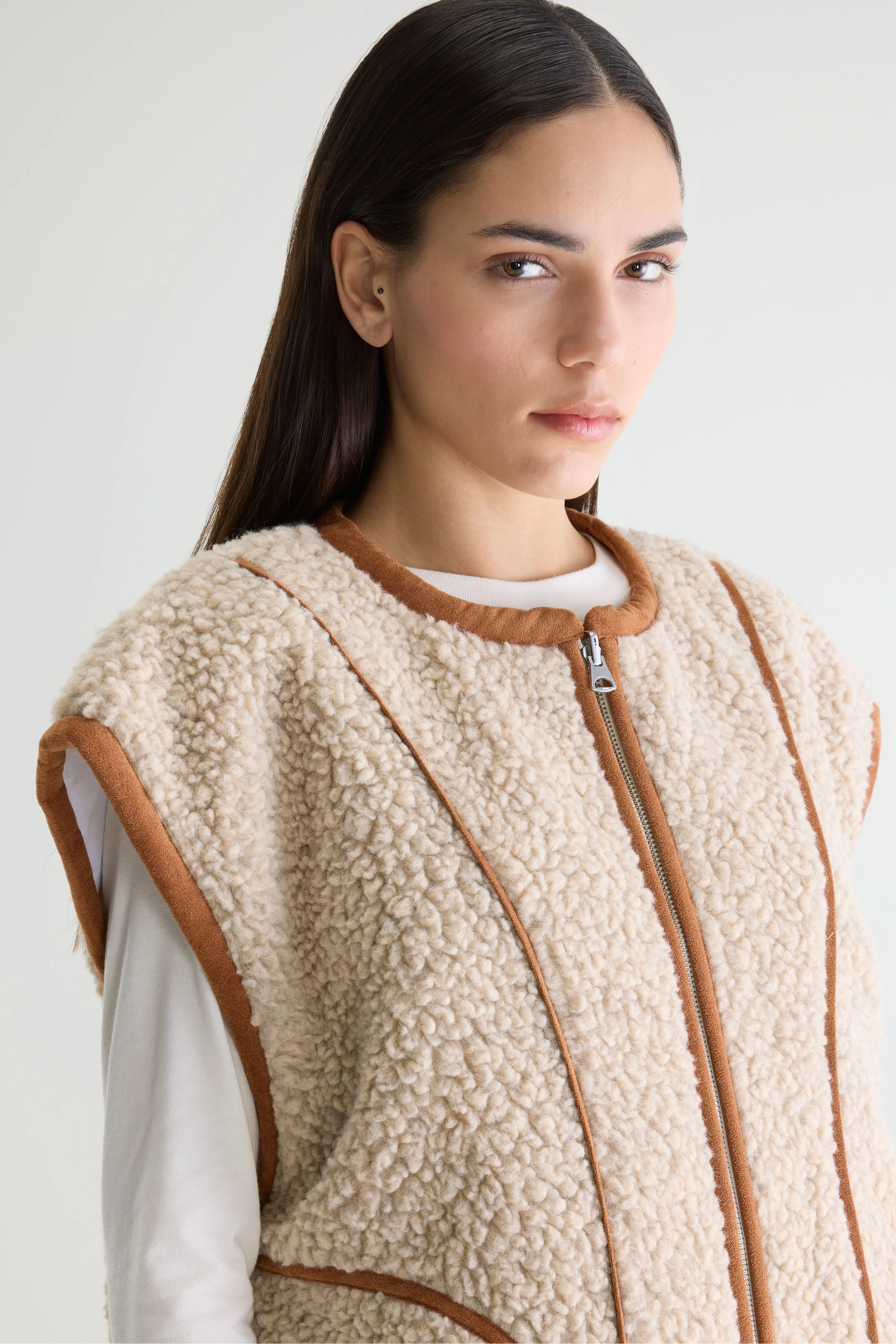 Jandi sleeveless jacket (261 / W / COMBO A) - Image 6