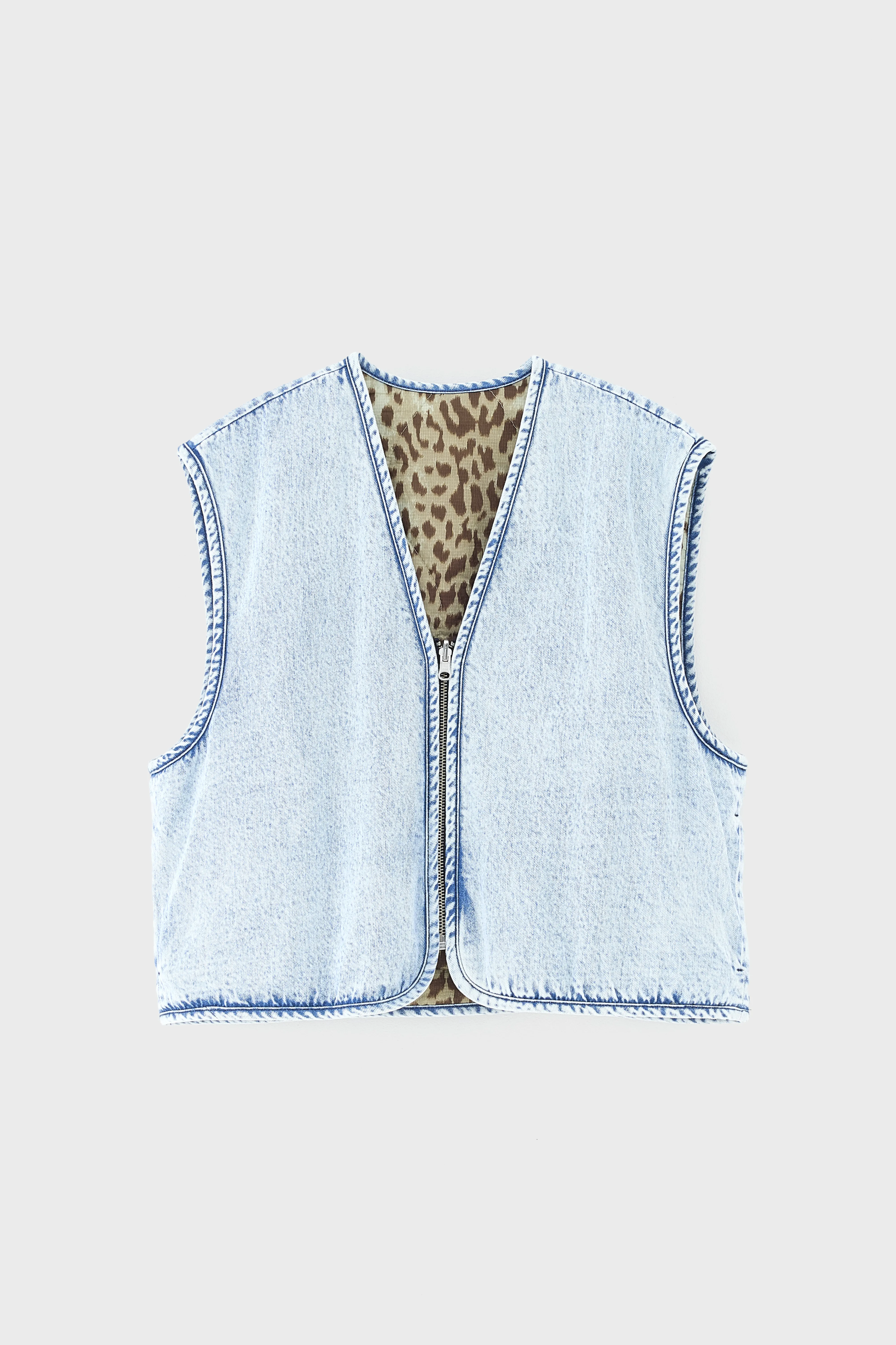 Joannie sleeveless jacket (261 / W / COMBO A) - Image 9