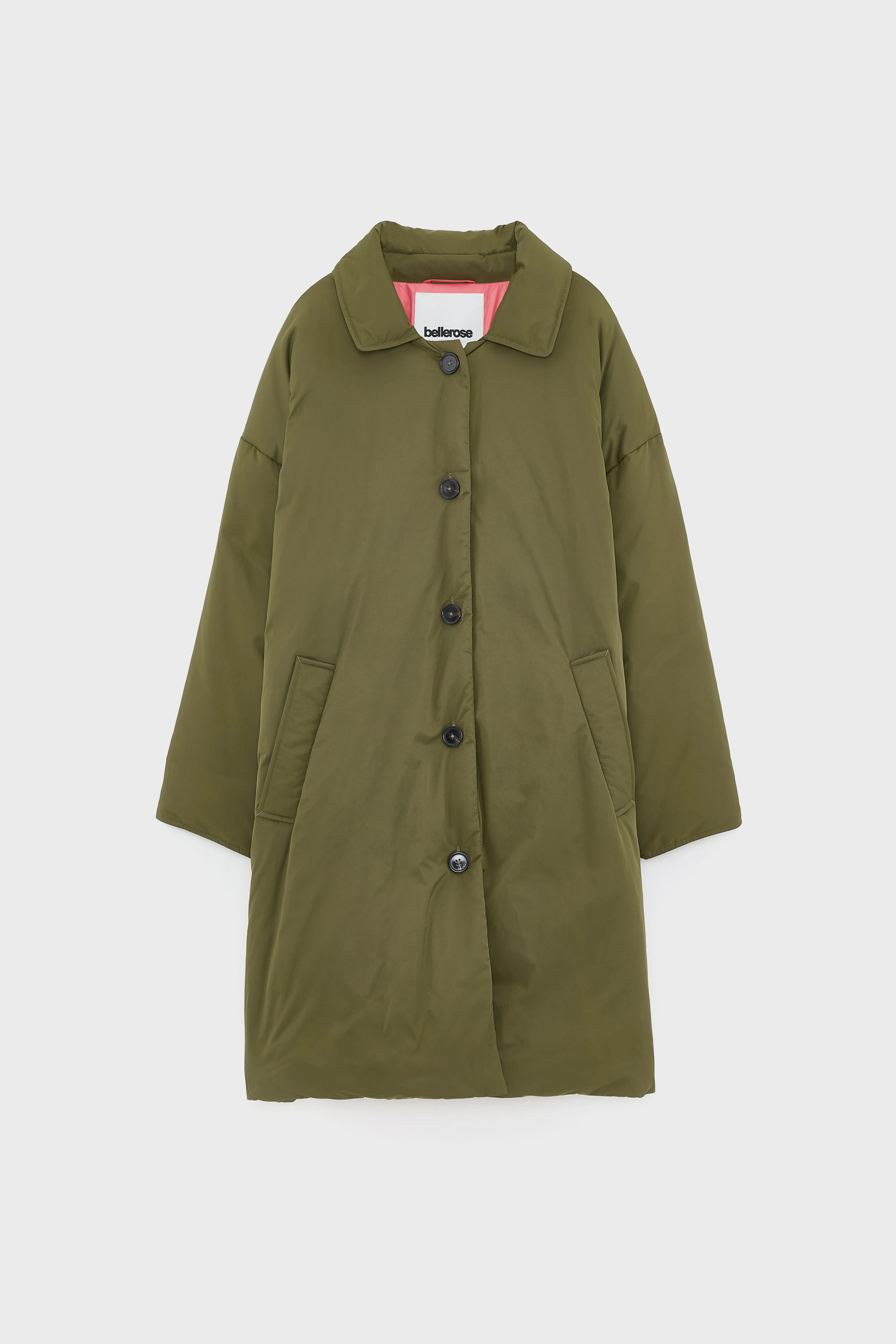 Hatha padded coat (252 / W / MILITARY) - Image 7