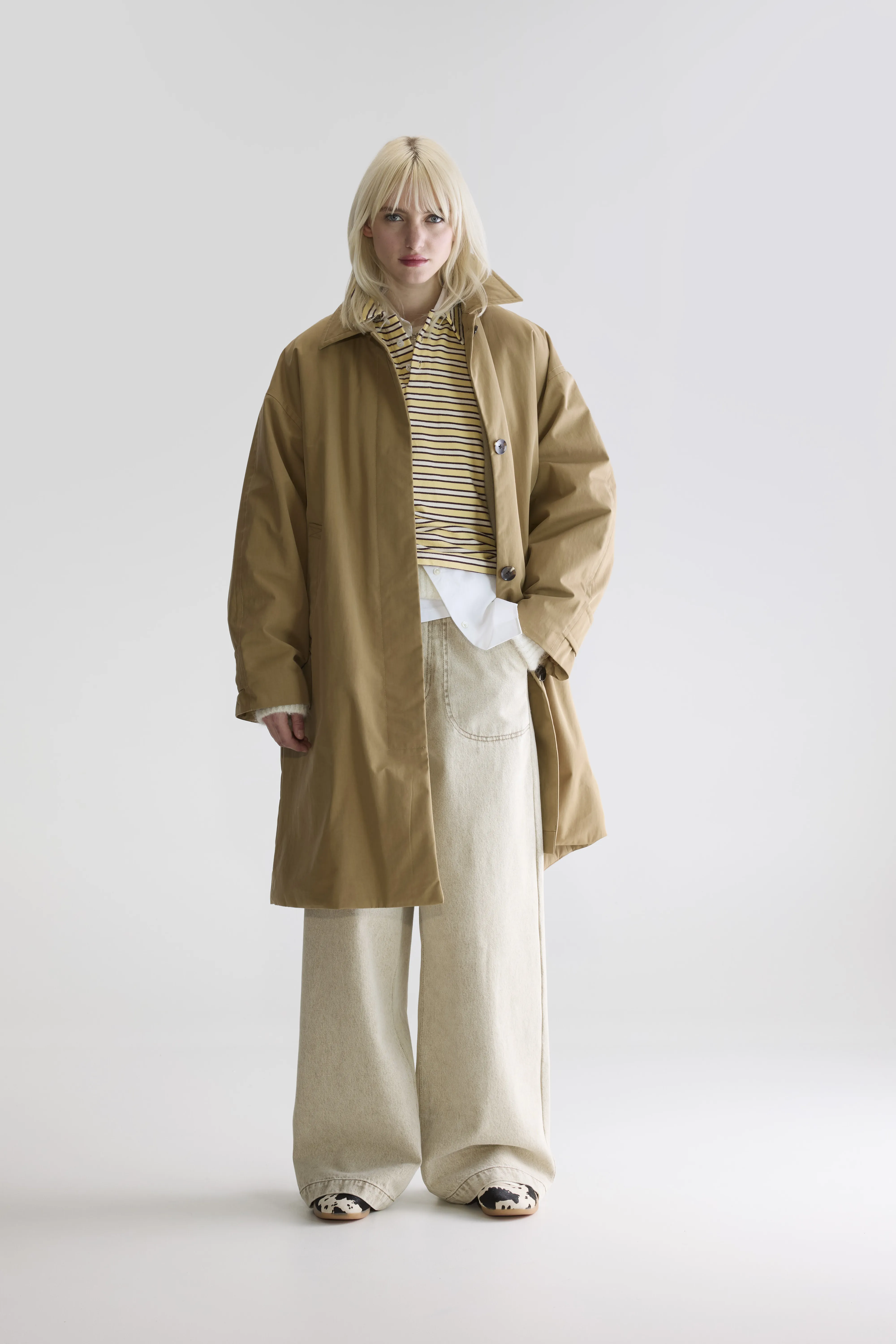 Hestia trenchcoat (252 / W / CLAY) - Image 2