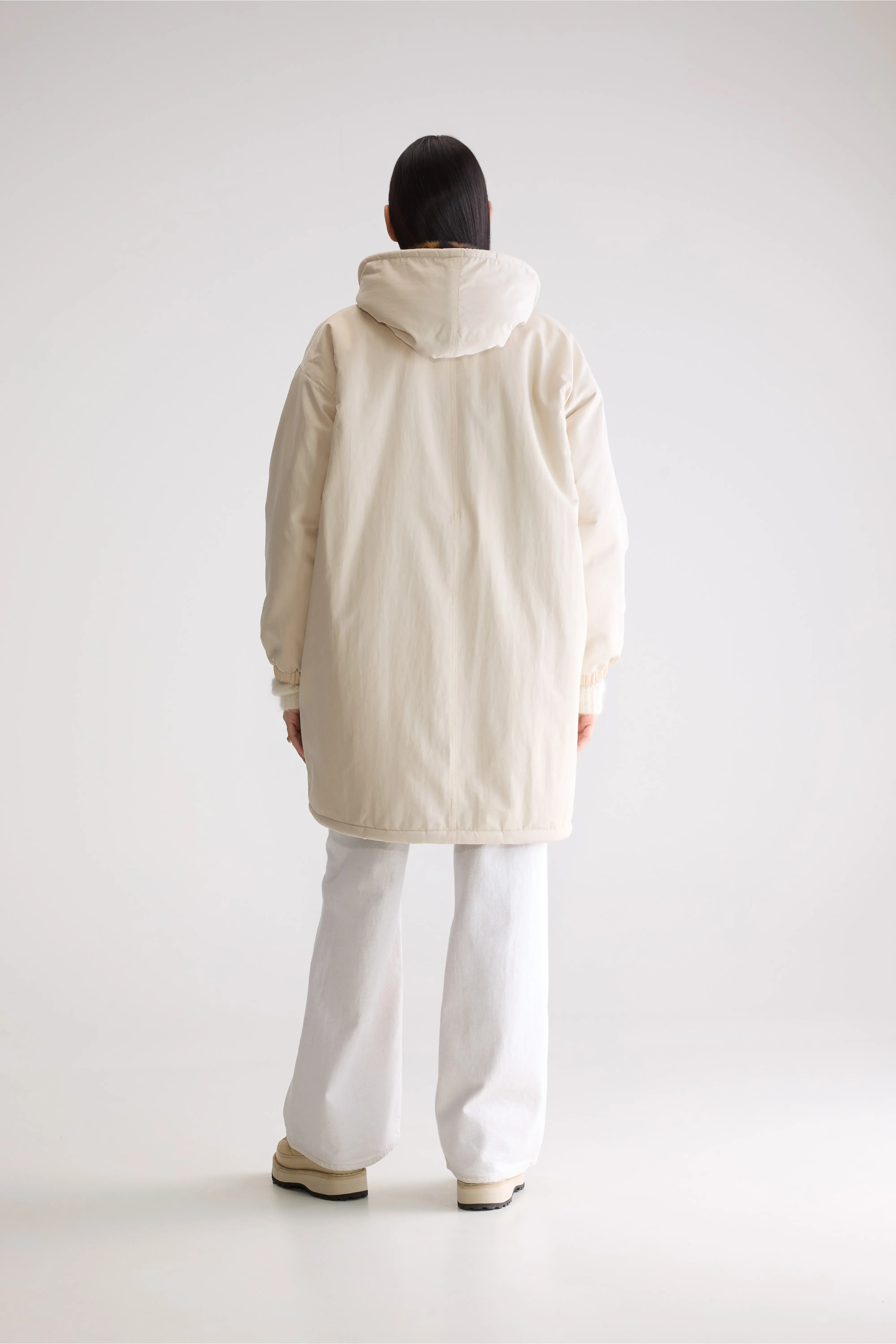 Laos hooded parka (252 / W / NATURAL) - Image 3