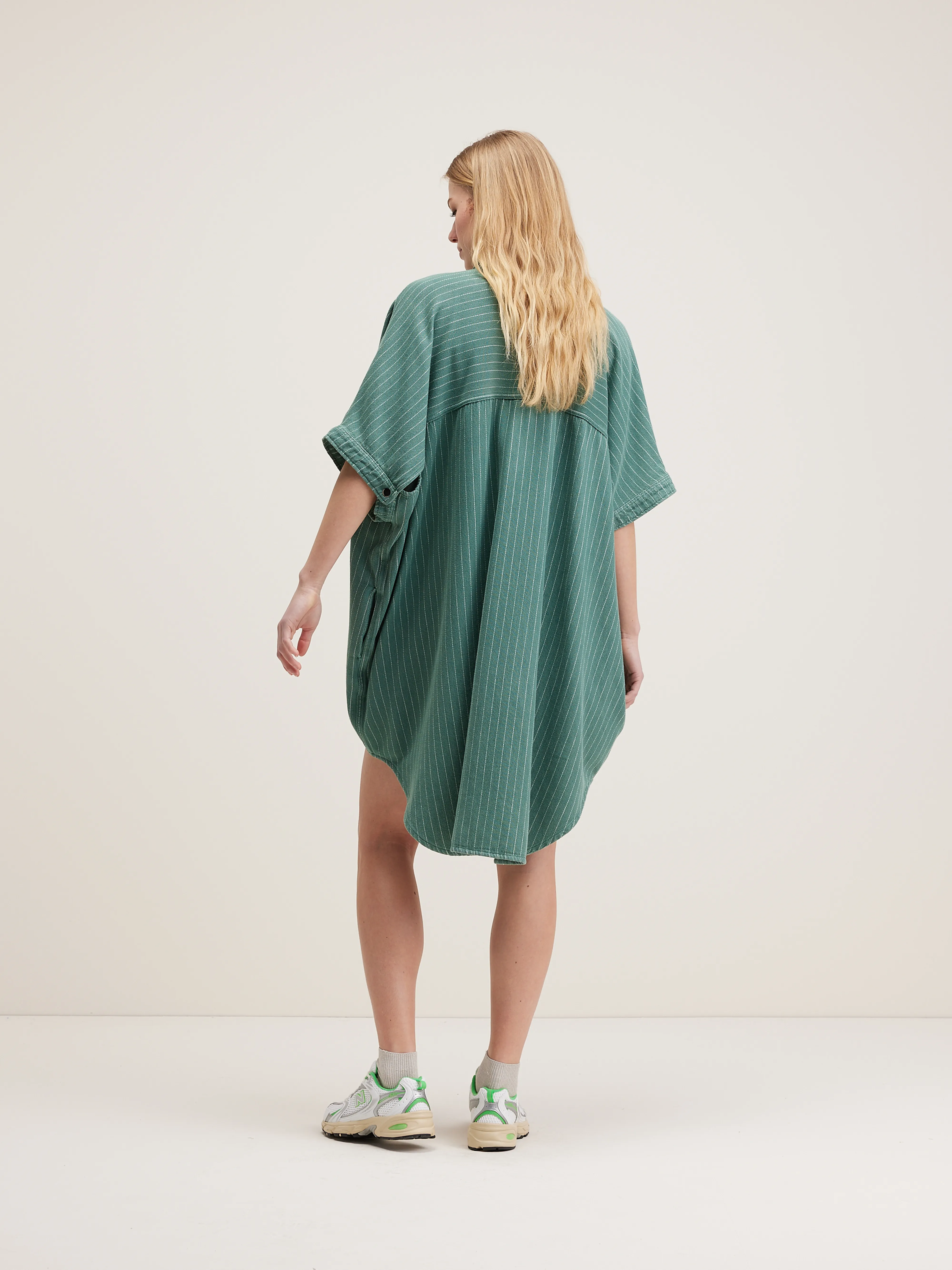 Klenn shirt dress (242 / W / LT STONE WASH) - Image 3