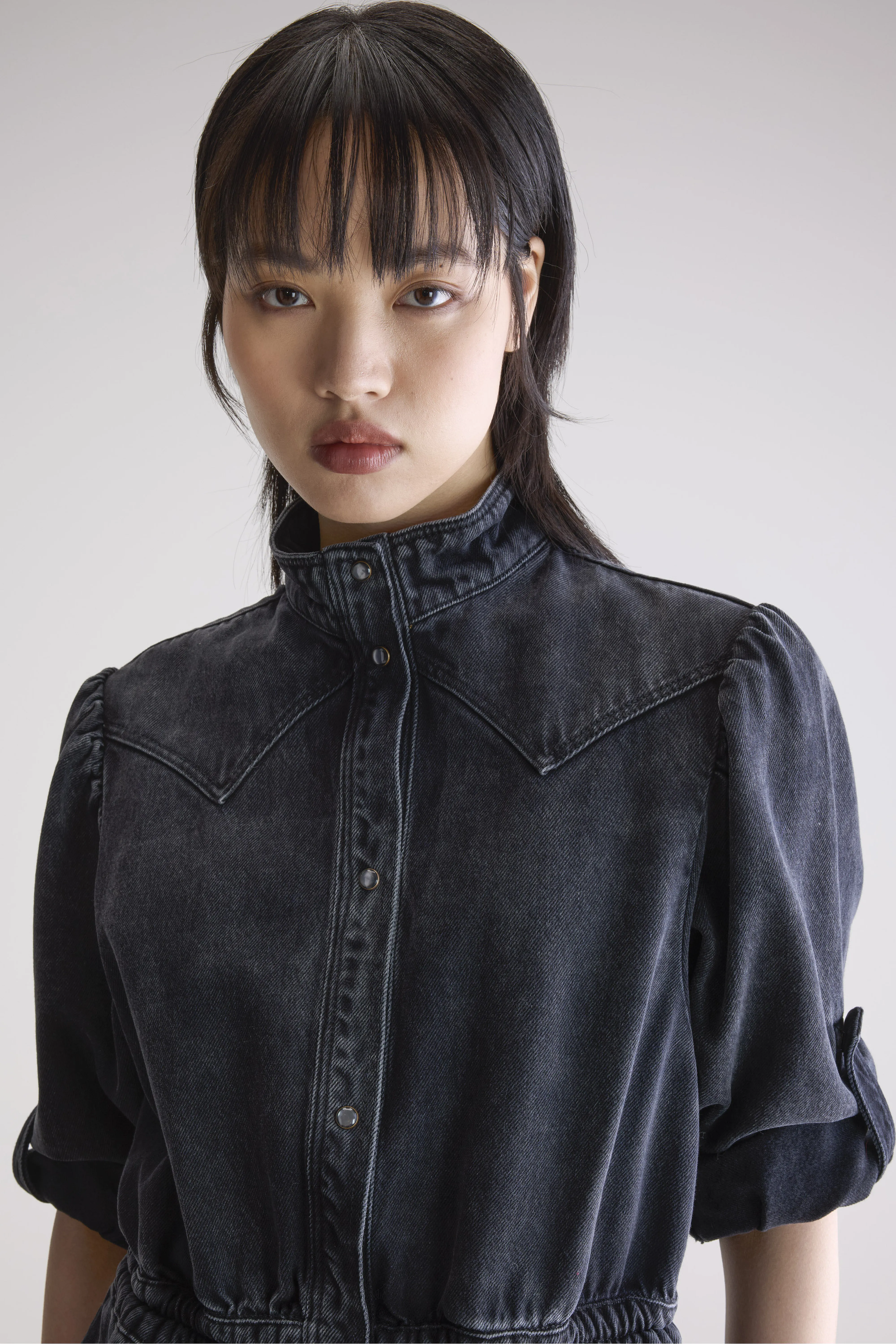 Pakita midi dress (252 / W / VINTAGE BLACK) - Image 5
