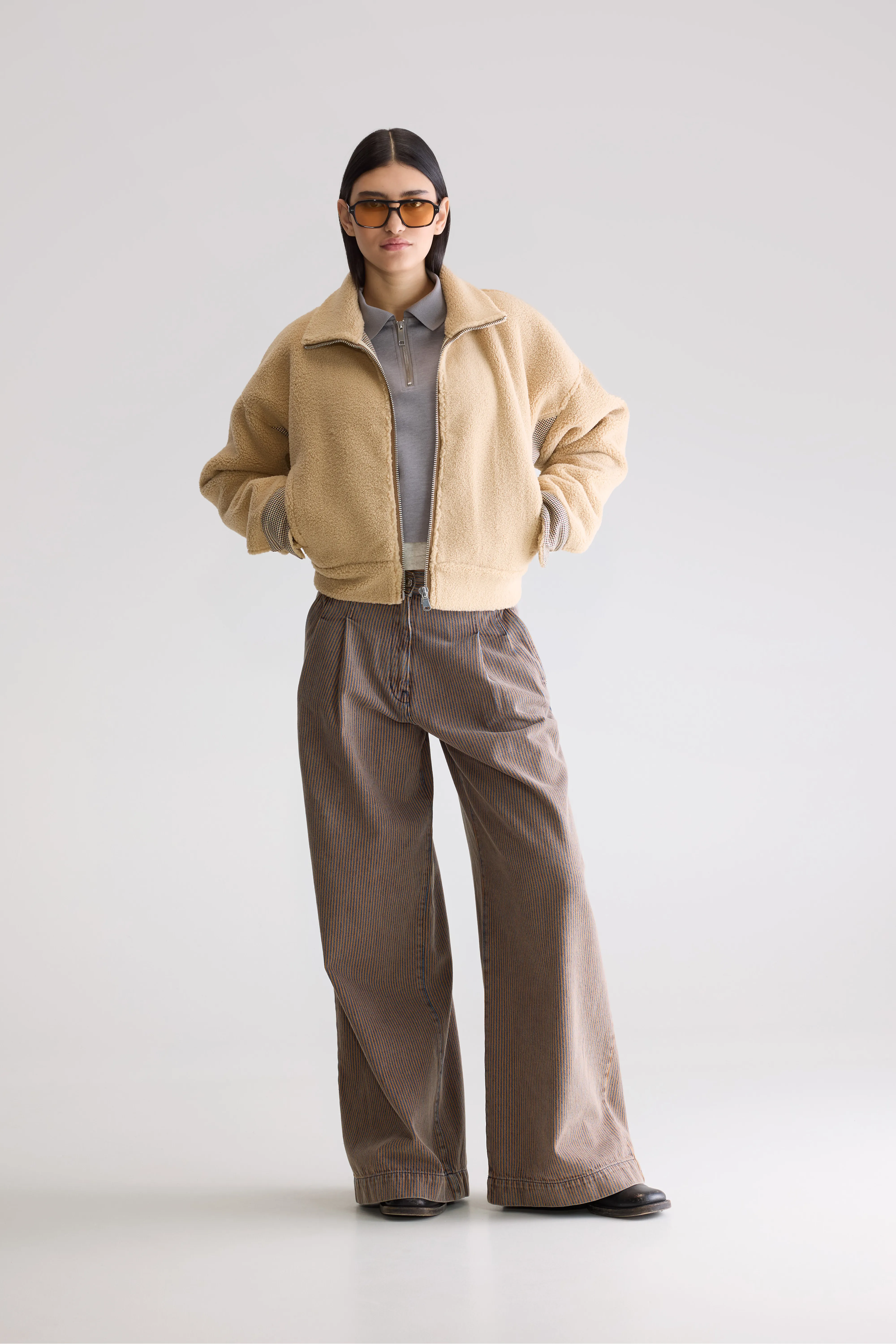 Alesha Teddy Jacket (252 / W / MACADAMIA) - Image 3