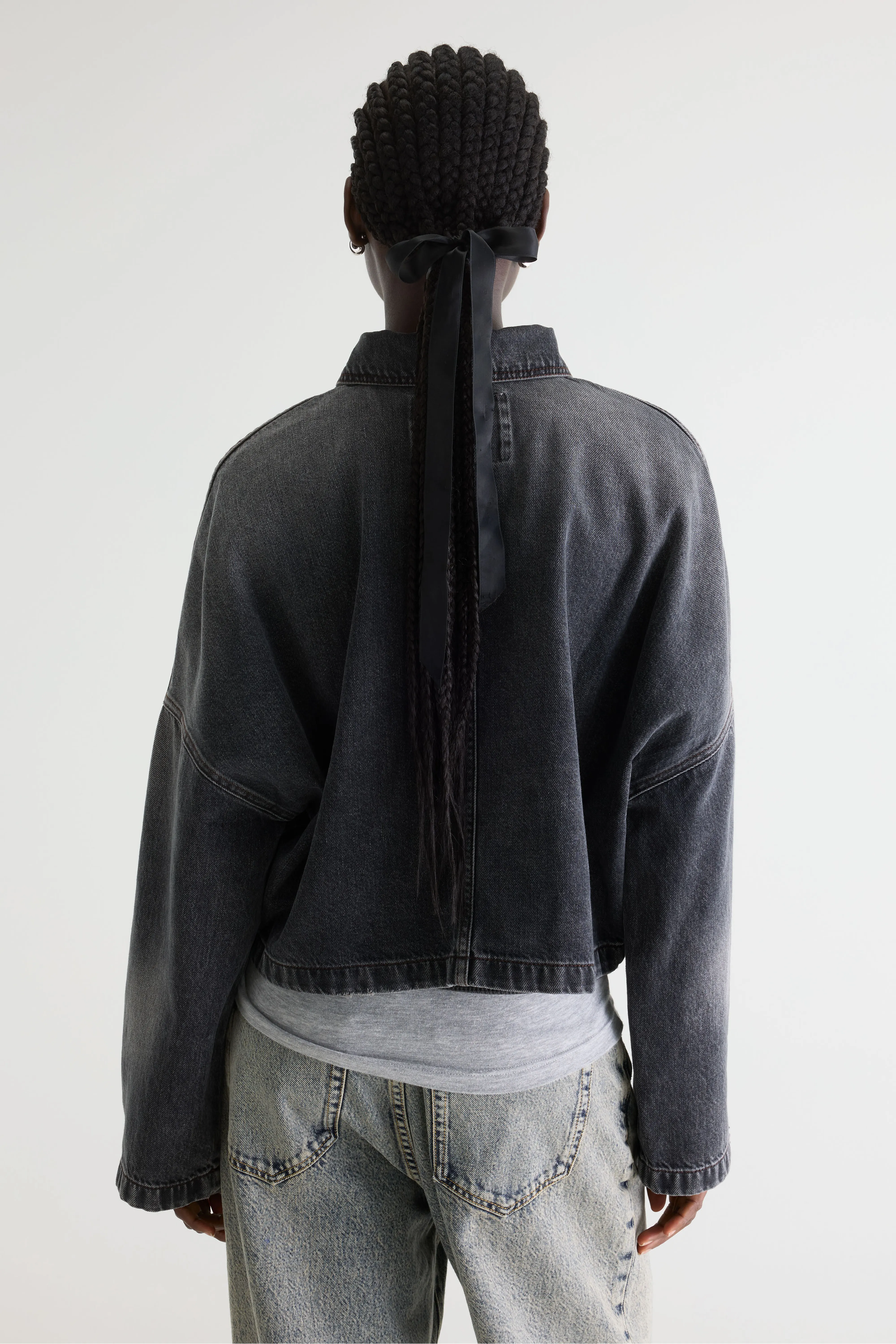Gayli denim jacket (261 / W / BLACK STONE) - Image 4