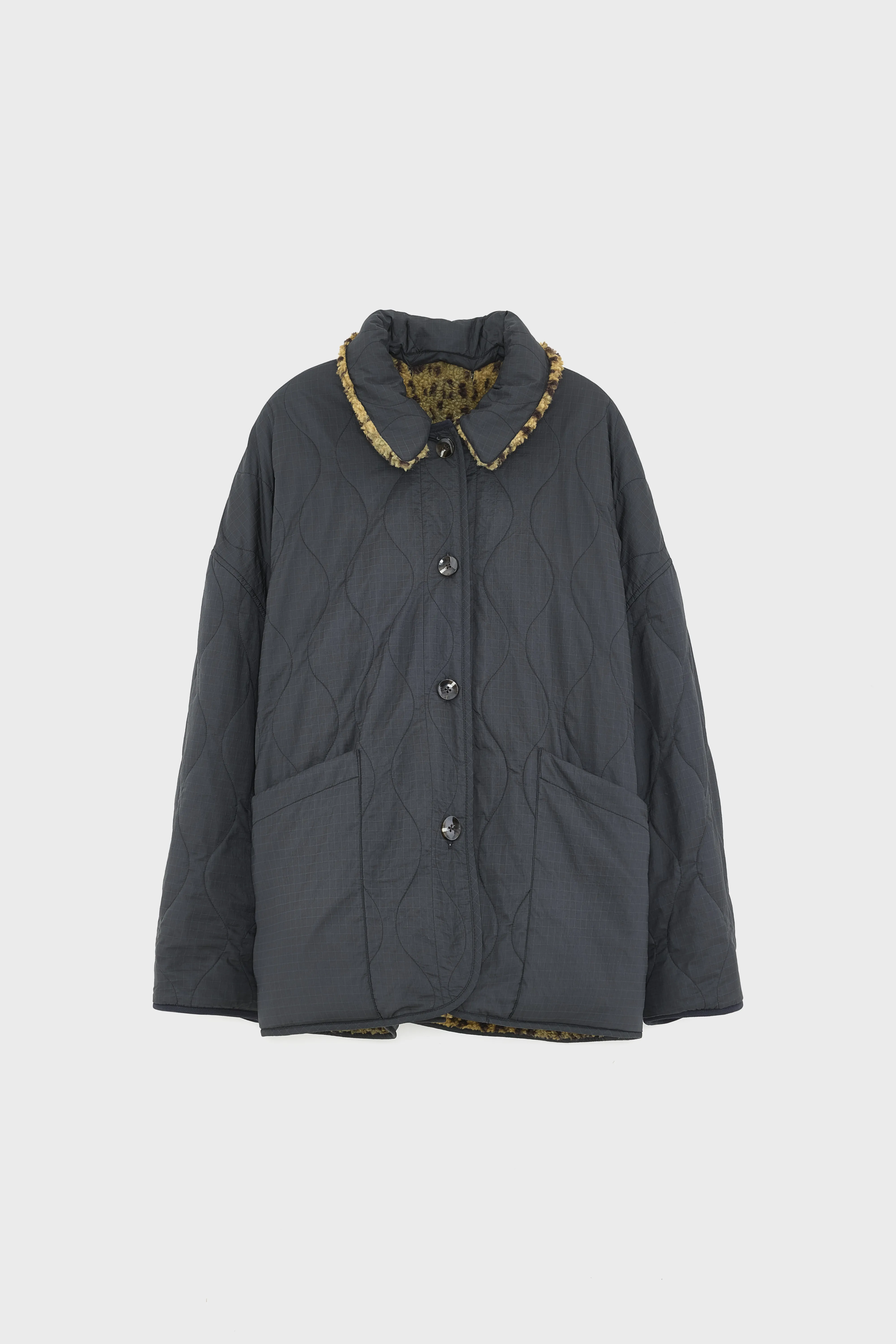 Hampton teddy jacket (252 / W / BLACK SAND) - Image 8