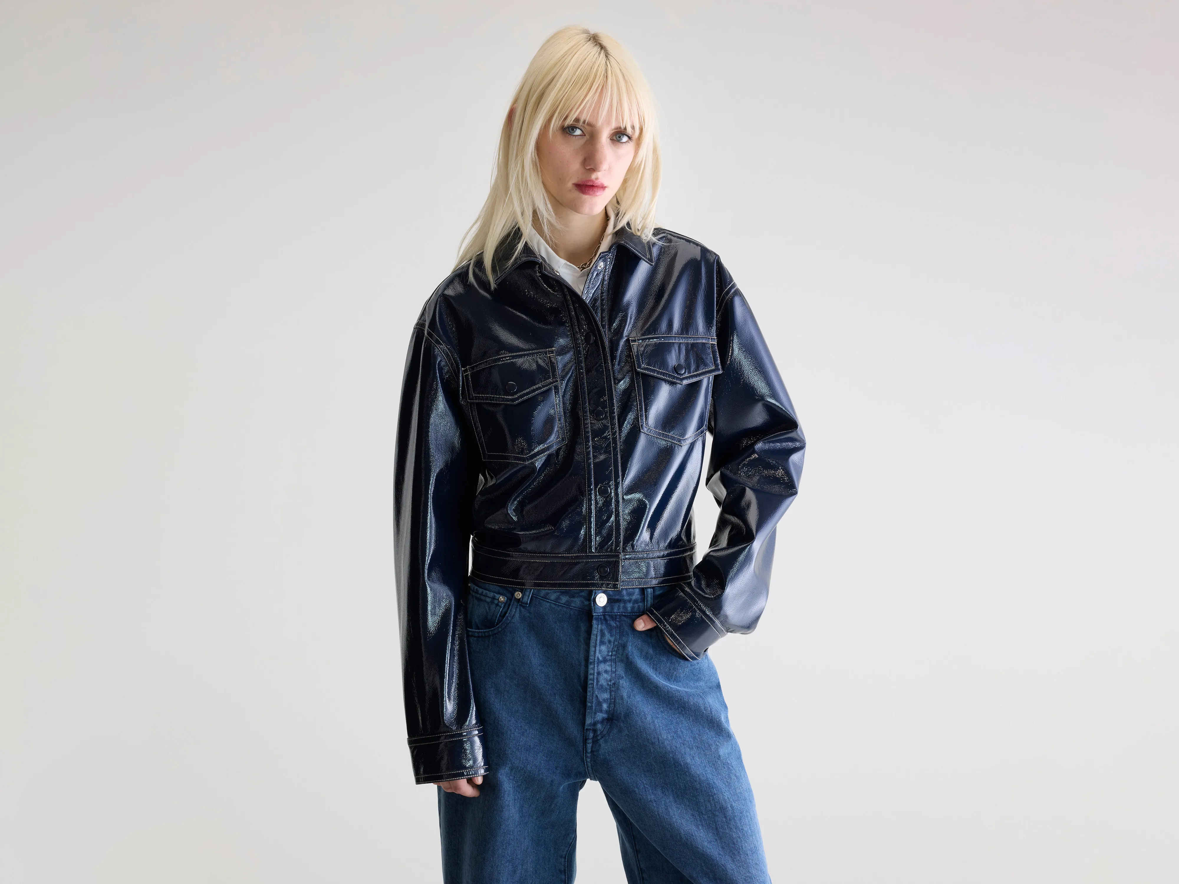 Houry relaxed jacket (252 / W / CAPTAIN)