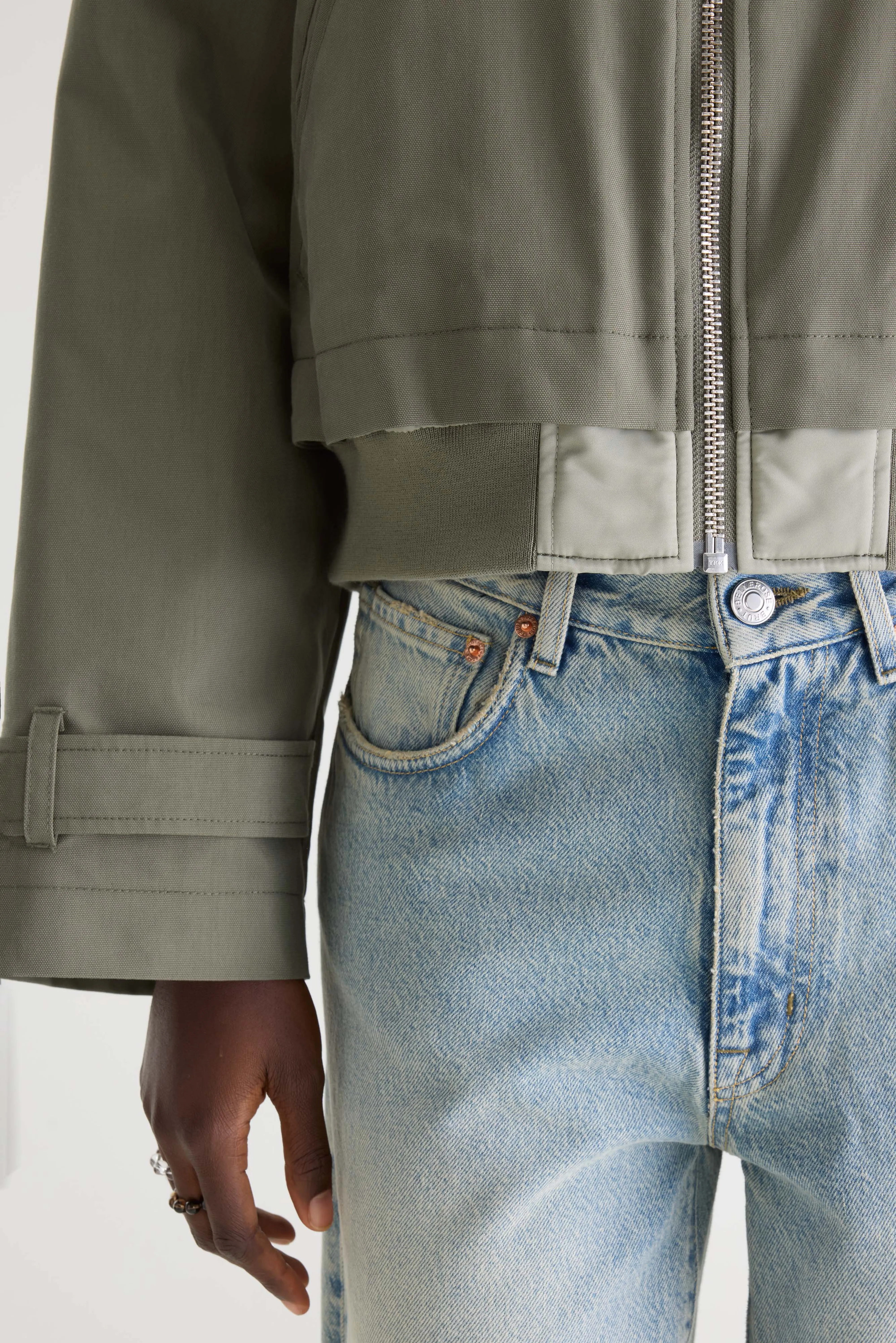 Jenner relaxed jacket (261 / W / SAGE) - Image 5
