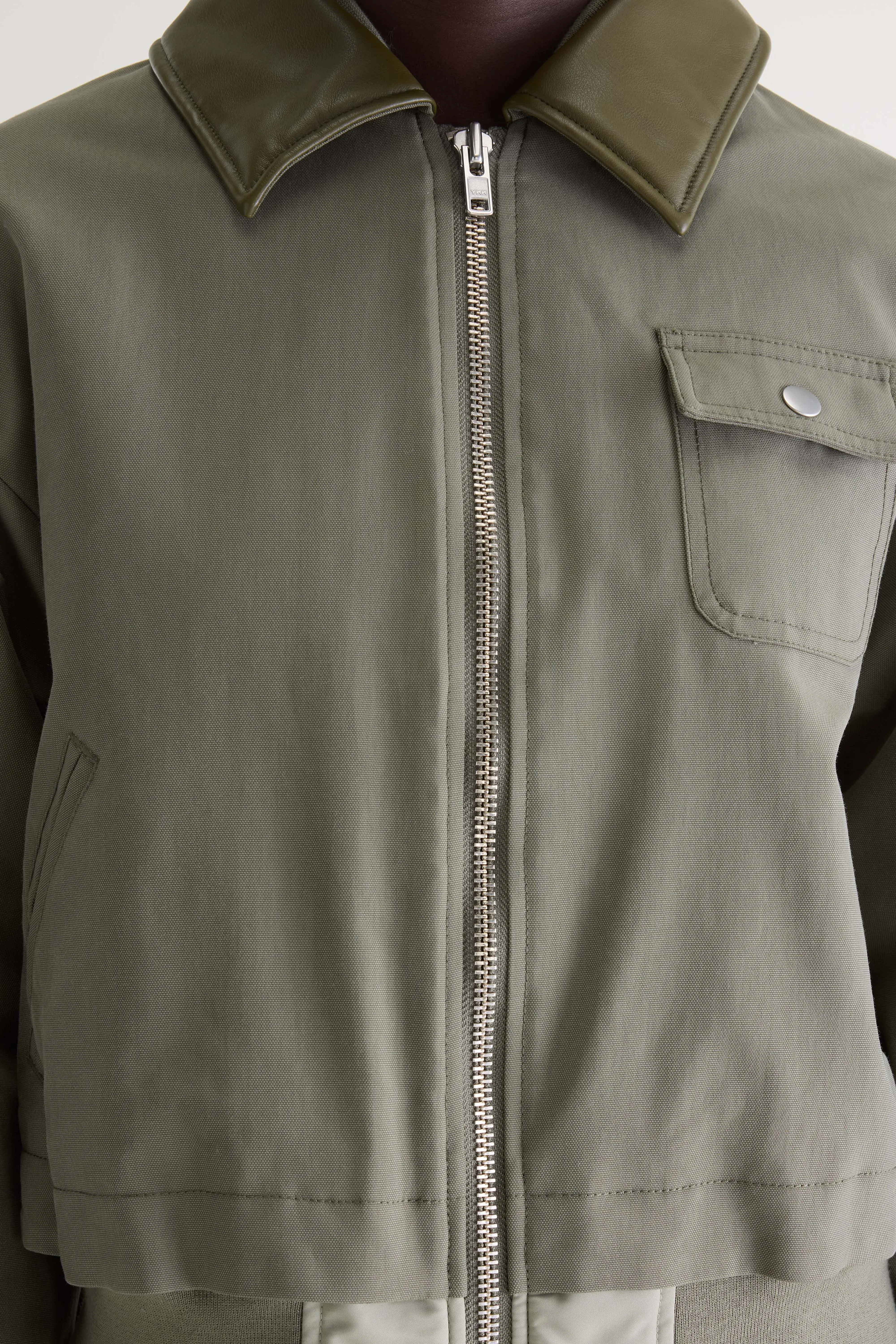 Jenner relaxed jacket (261 / W / SAGE) - Image 6