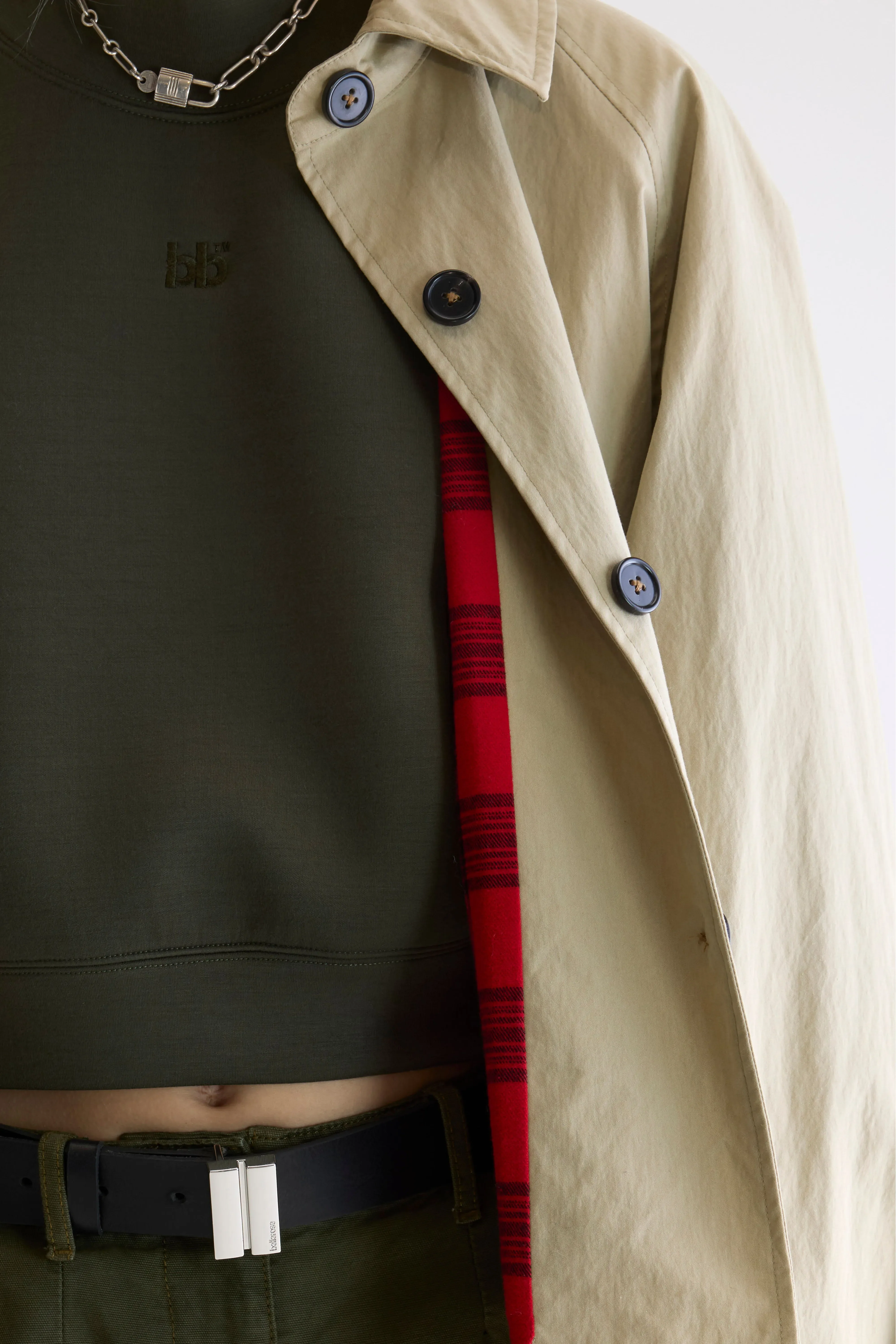 Jodie trench jacket (252 / W / CLAY) - Image 5