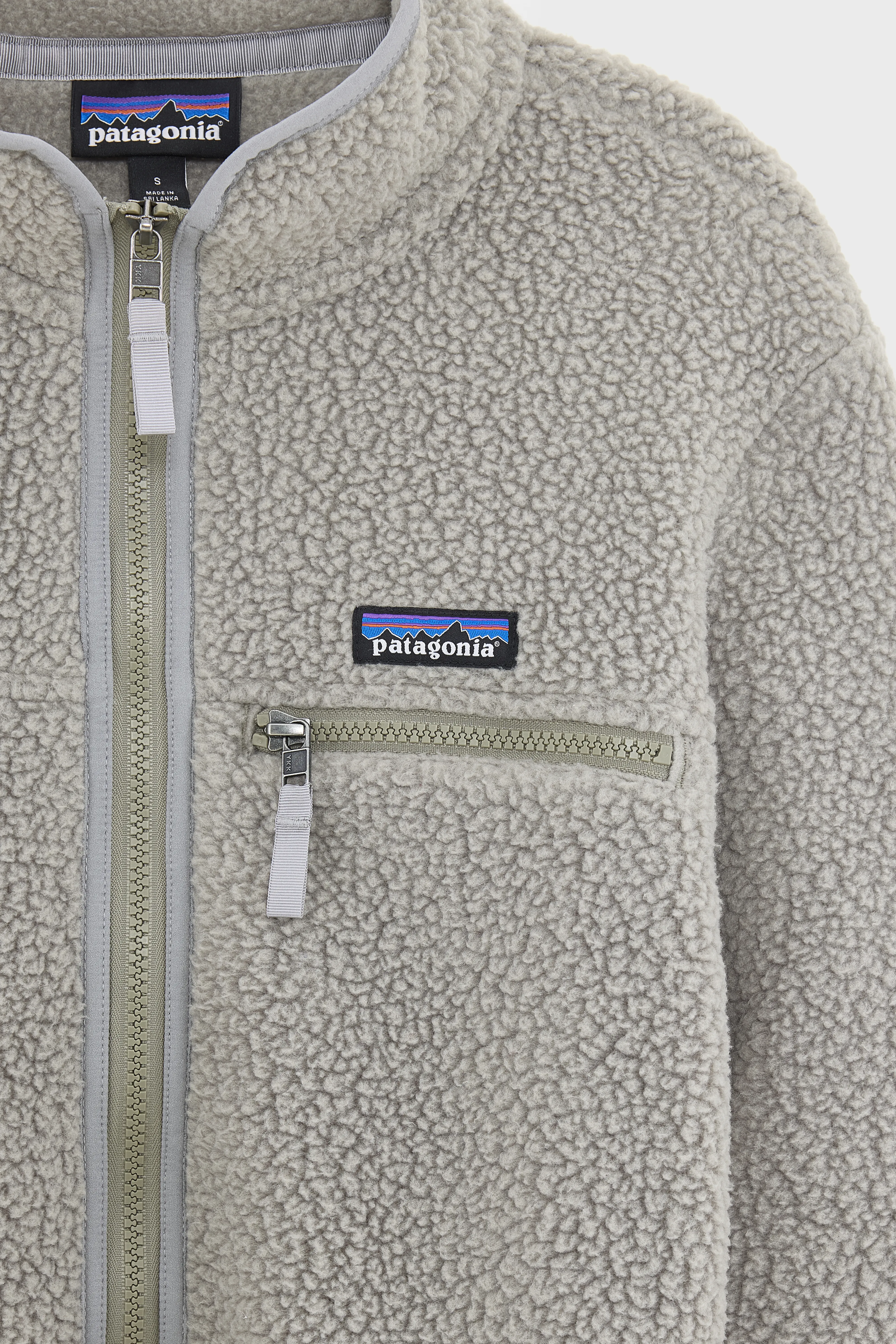 Women's Retro Pile Fleece Jacket (251 / W / GREEN) - Image 3