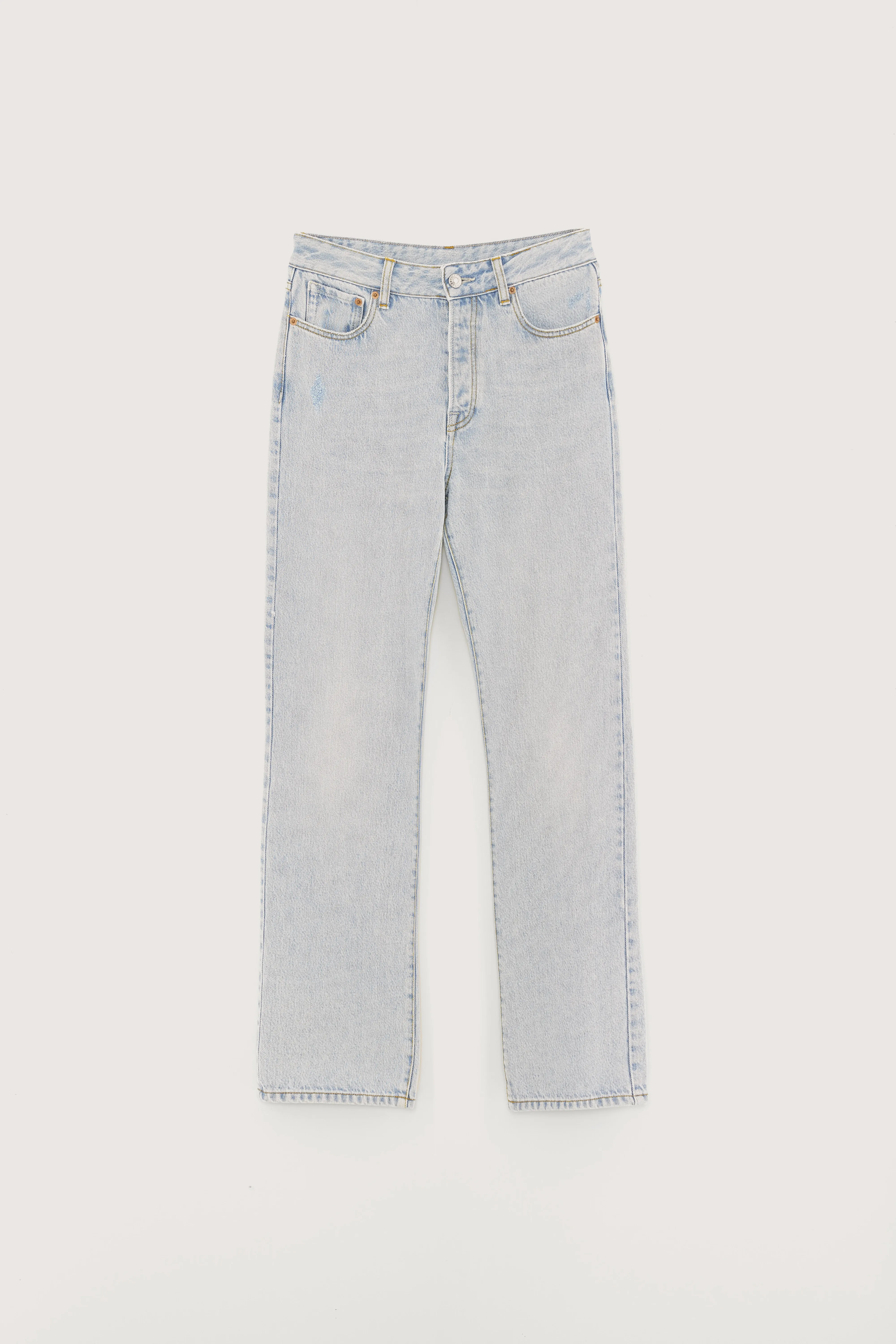 Denim N. 32 straight jeans (252 / W / USED LT BLUE) - Image 7