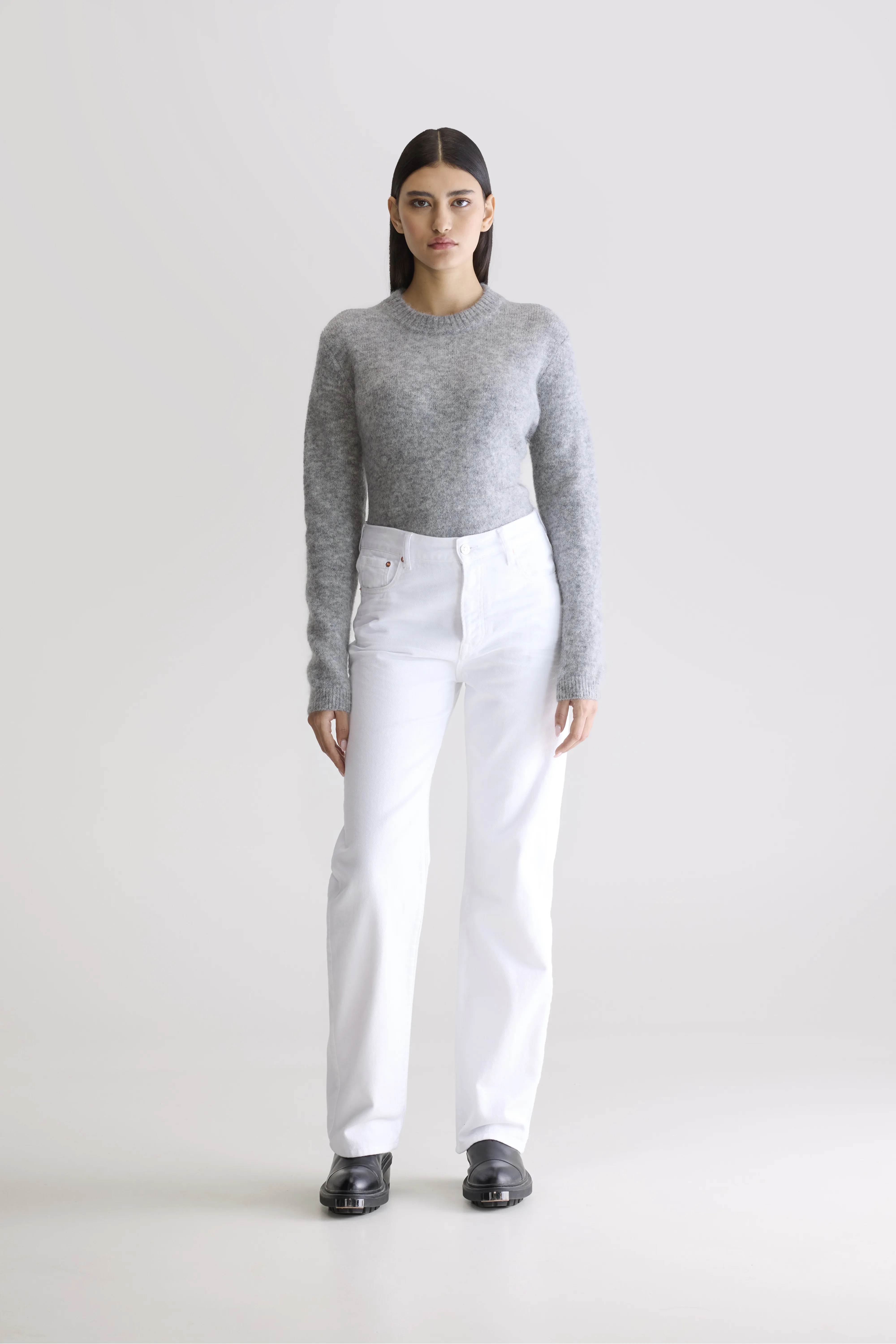 Denim N. 32 straight jeans (252 / W / WHITE) - Image 2