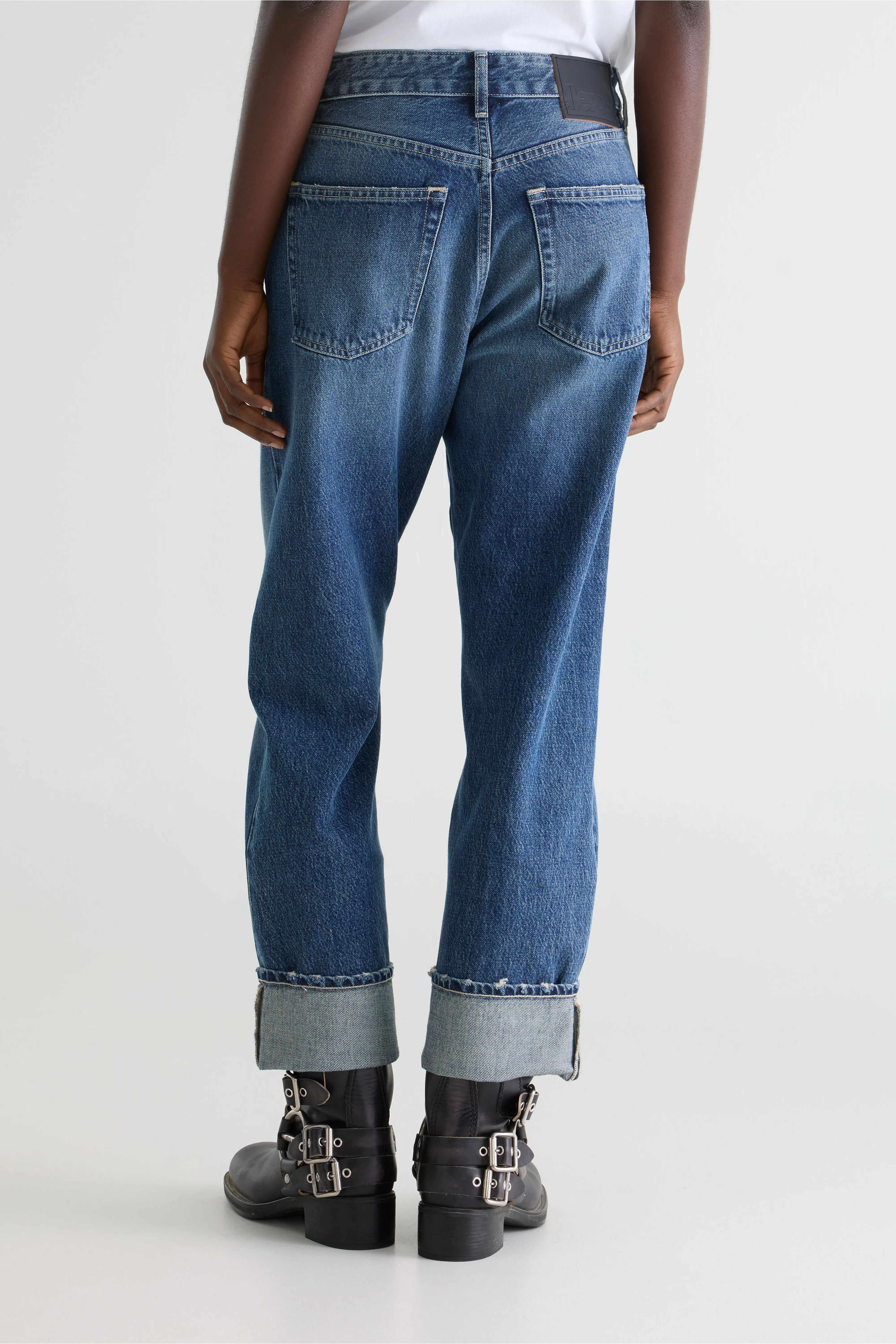 Denim N. 46 wide jeans (252 / W / VINTAGE MD BLUE) - Image 4