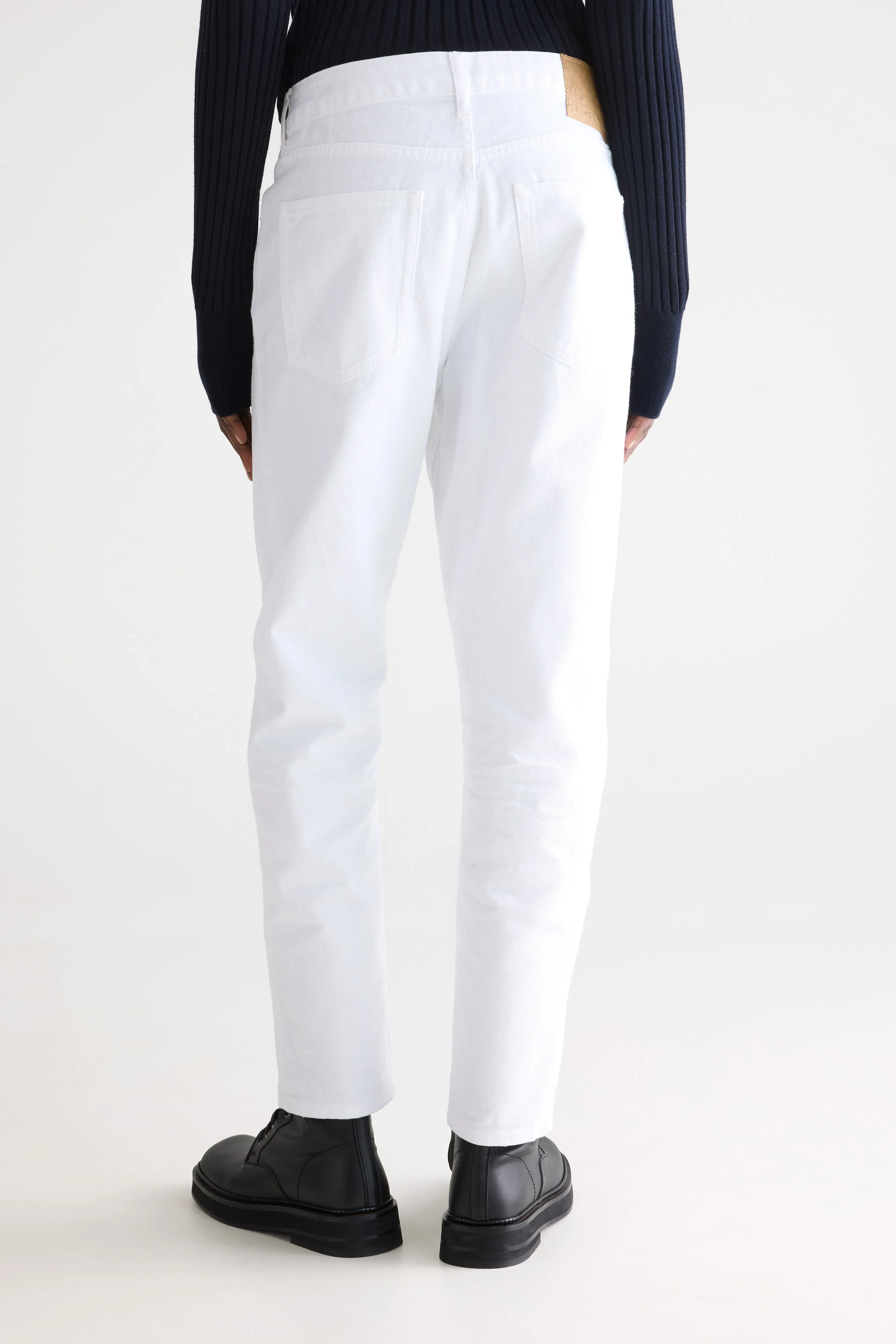 Denim N. 54 tapered jeans (252 / W / WHITE) - Image 4