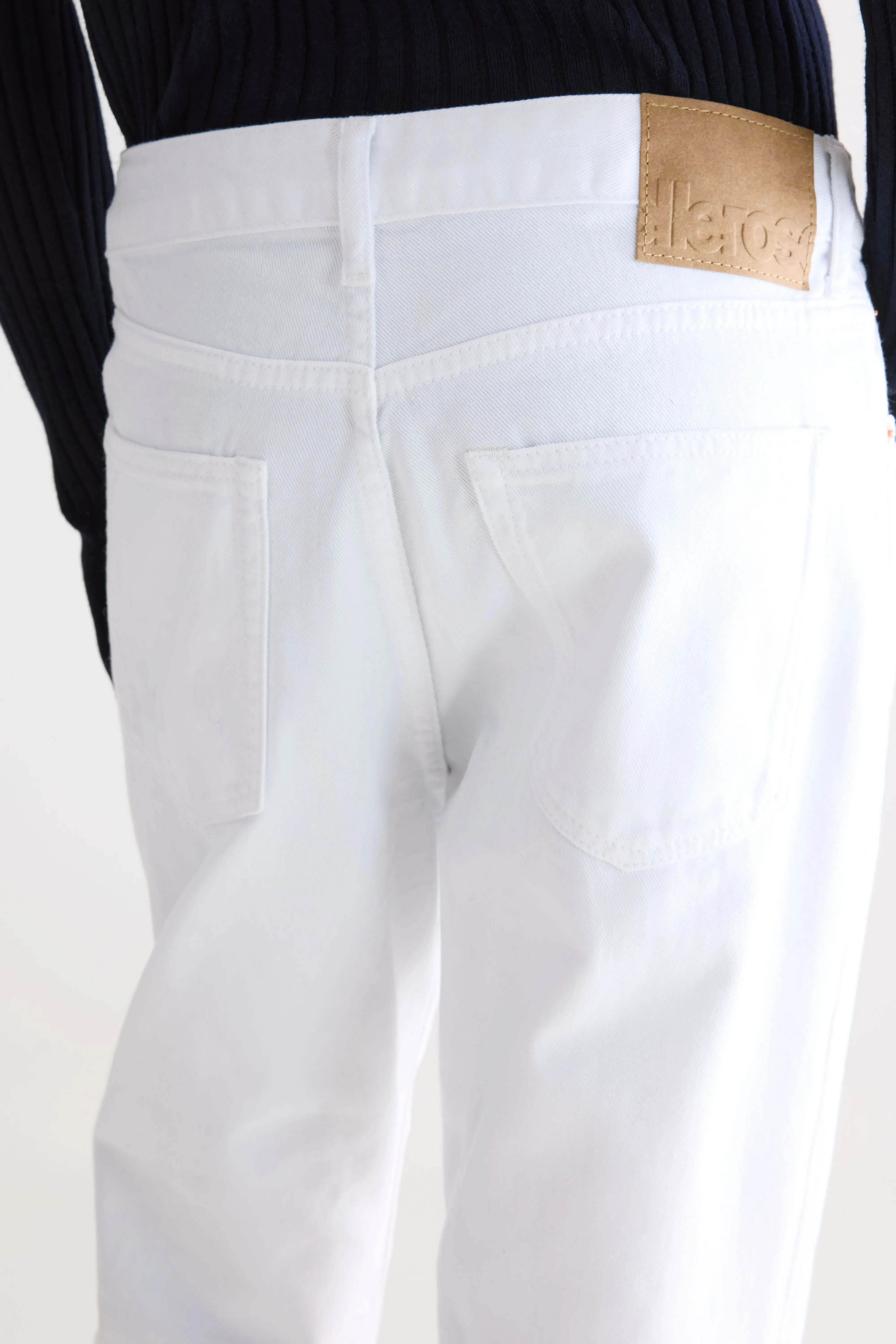 Denim N. 54 tapered jeans (252 / W / WHITE) - Image 7