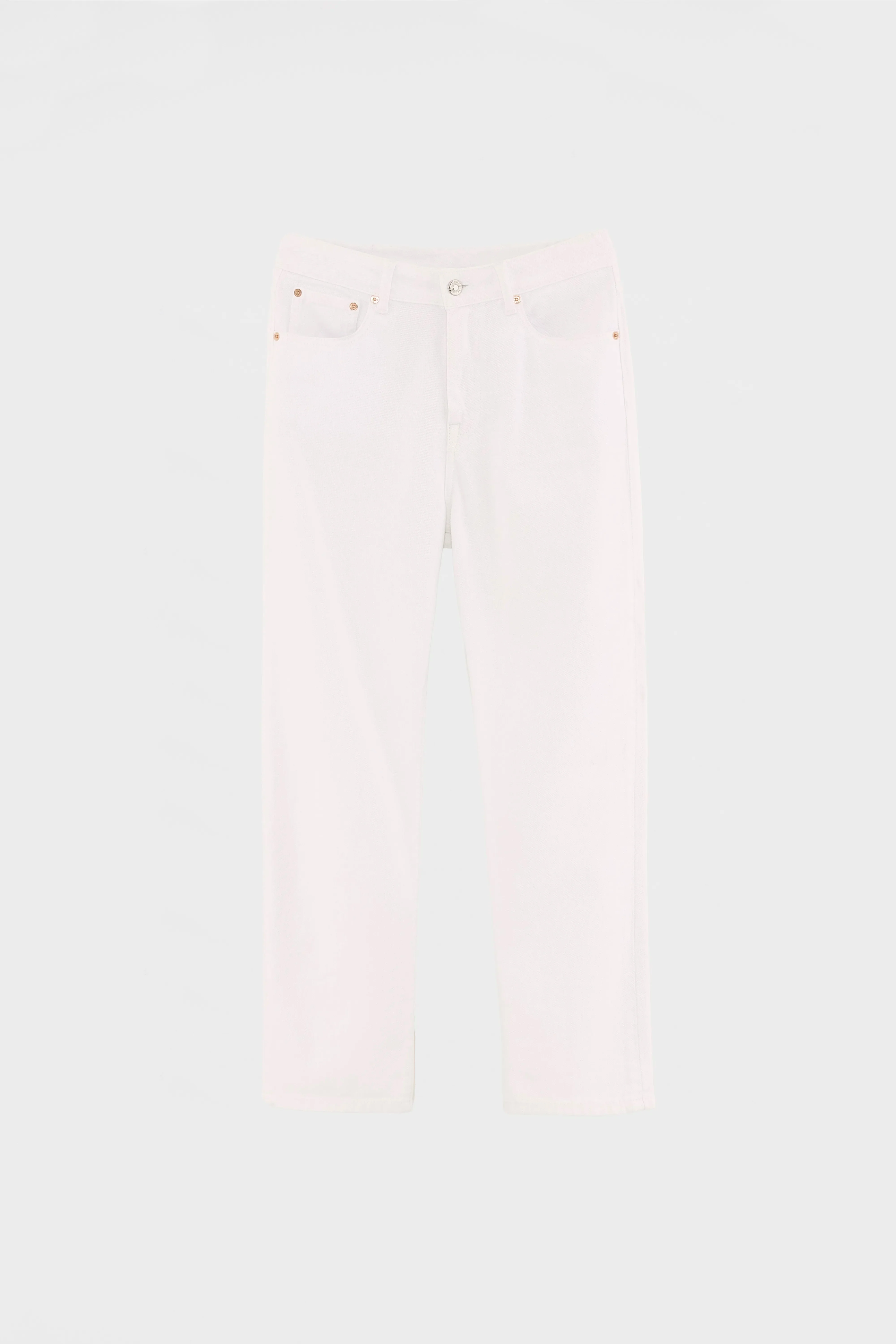 Denim N. 54 tapered jeans (252 / W / WHITE) - Image 8