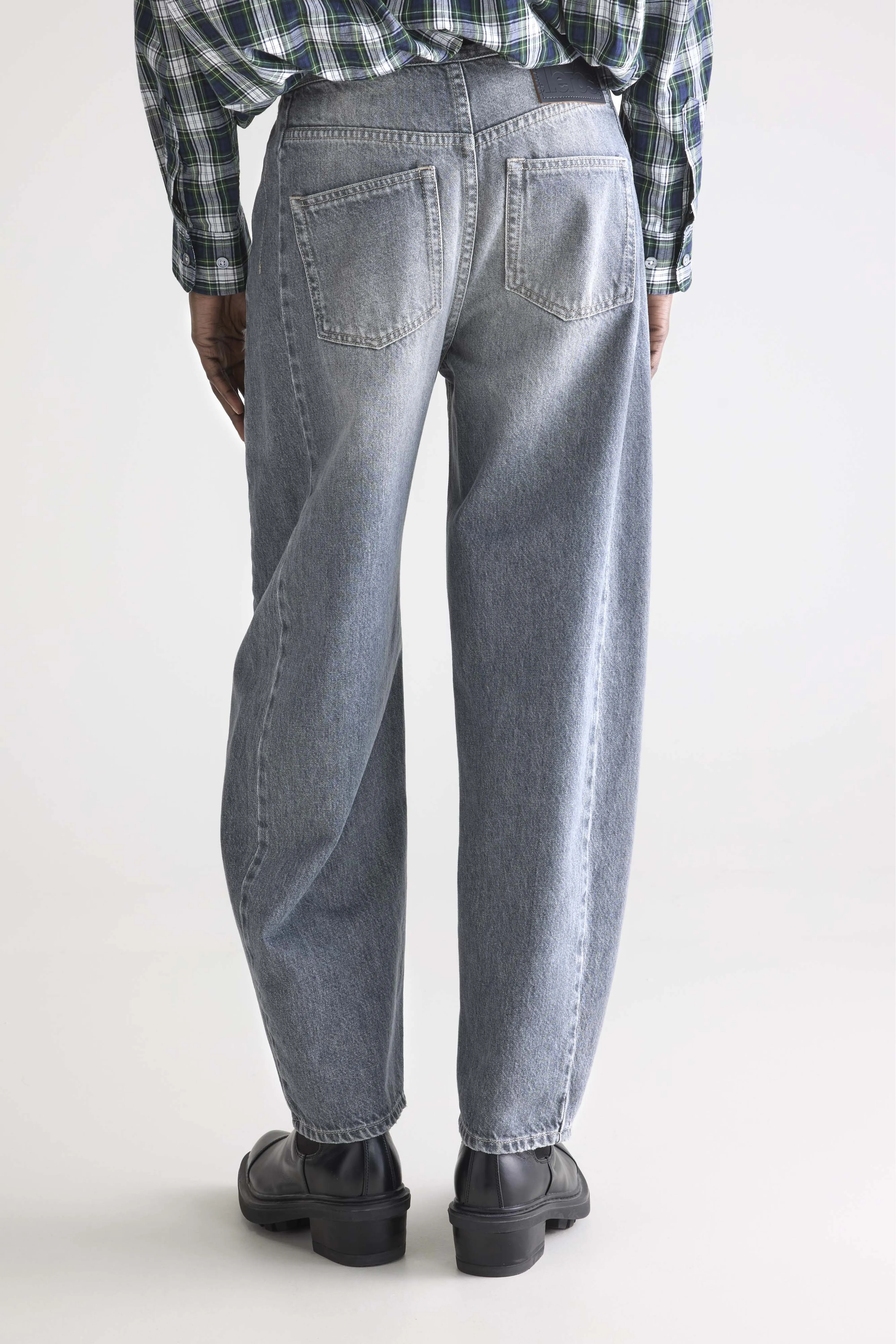 Denim N. 55 wide jeans (252 / W / USED GREY) - Image 4