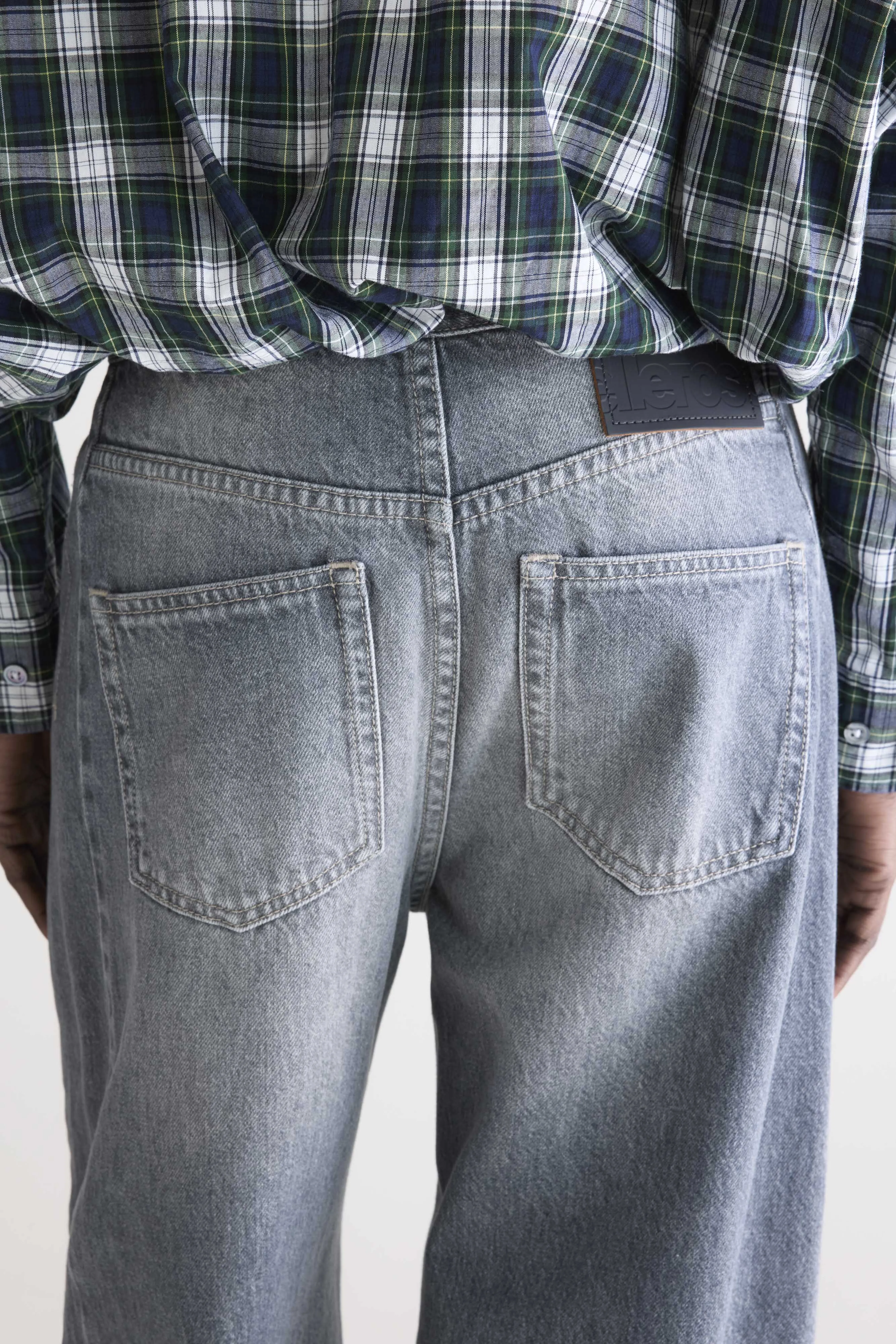 Denim N. 55 wide jeans (252 / W / USED GREY) - Image 7
