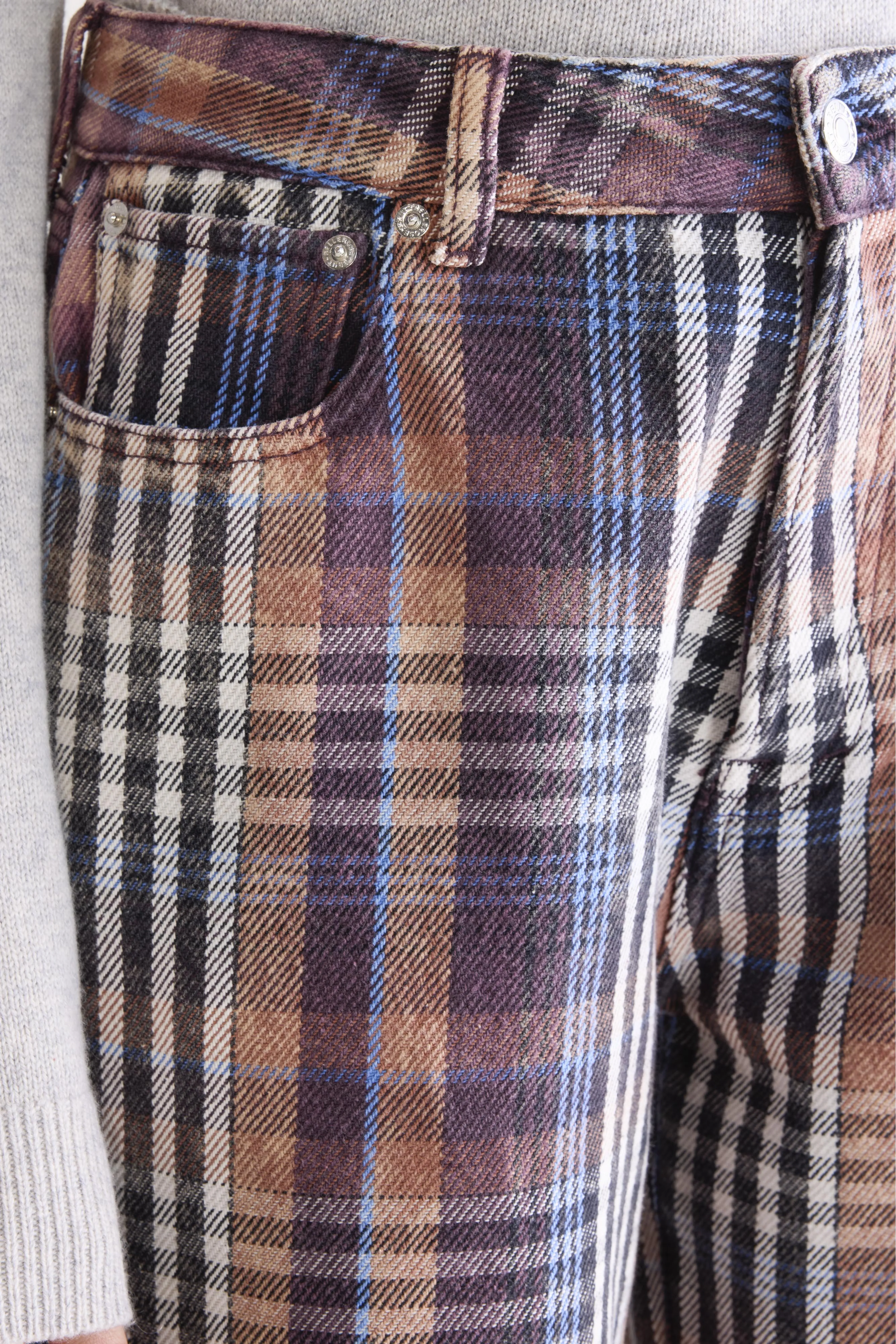 Denim N. 66 wide jeans (252 / W / CHECK A) - Image 6