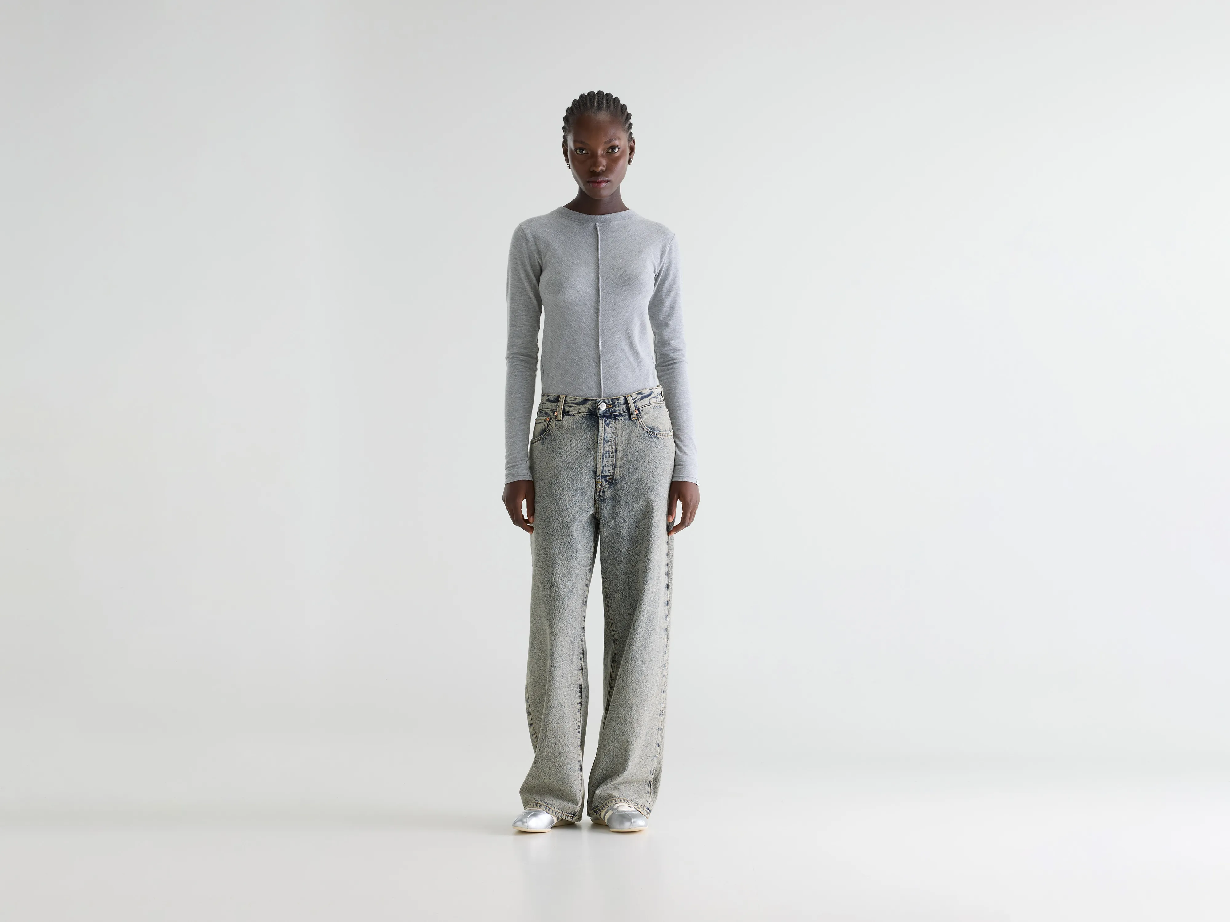 Denim N. 66 wide jeans (261 / W / DIRTY BLUE)
