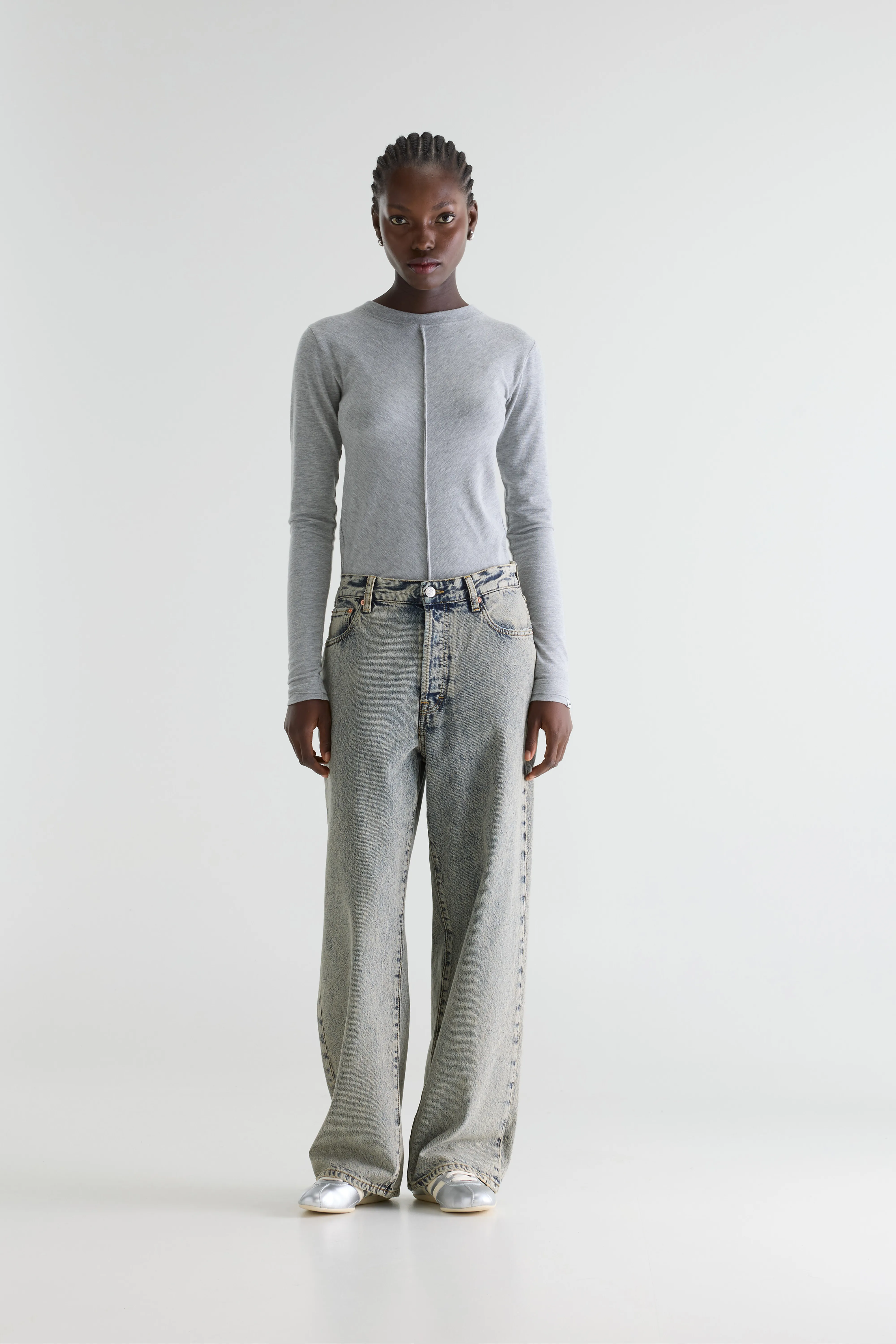 Denim N. 66 wide jeans (261 / W / DIRTY BLUE) - Image 2